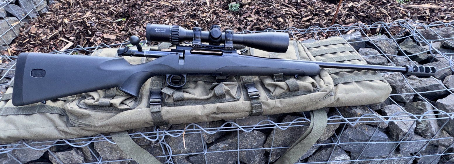 Mauser M18- .300 Win. Mag./ Professor Optiken Ammersee 2,5-15x50 HD/ Mündungsbremse – Bild 1