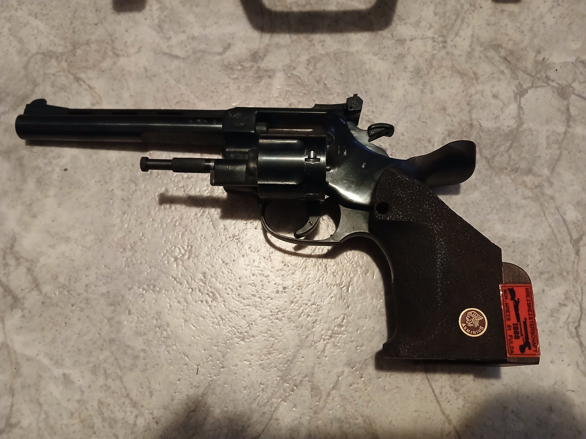 Arminius HW9 Revolver .22 ldb H.Weihrauch Germany – Bild 3