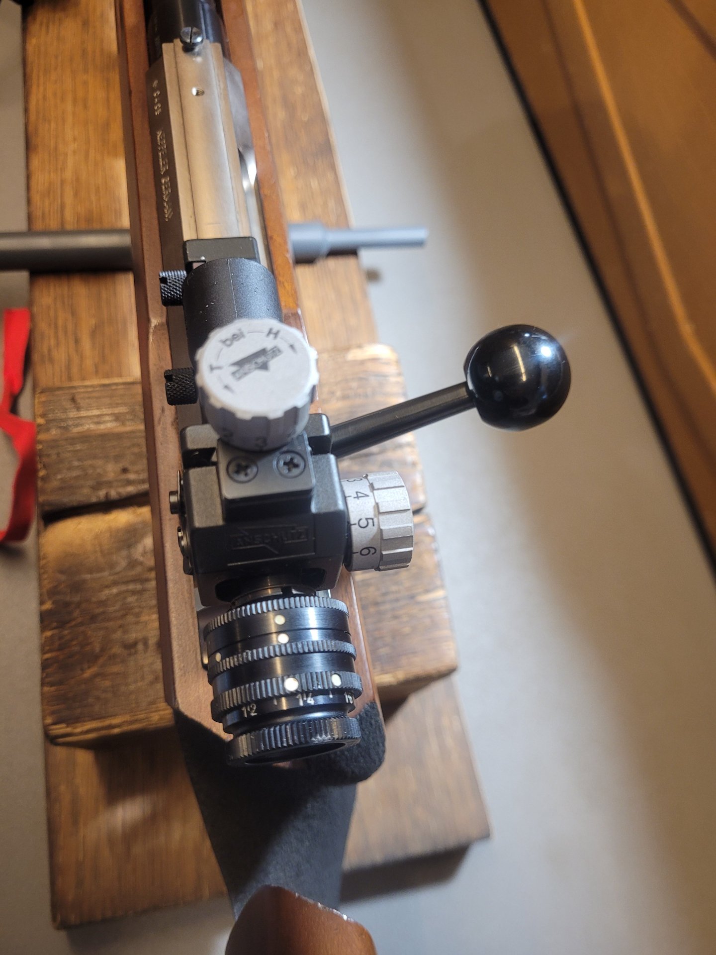 Keppeler Einzellader .308Win. Anschütz Dioter Handstopp Matchlauf Koffer – Bild 4