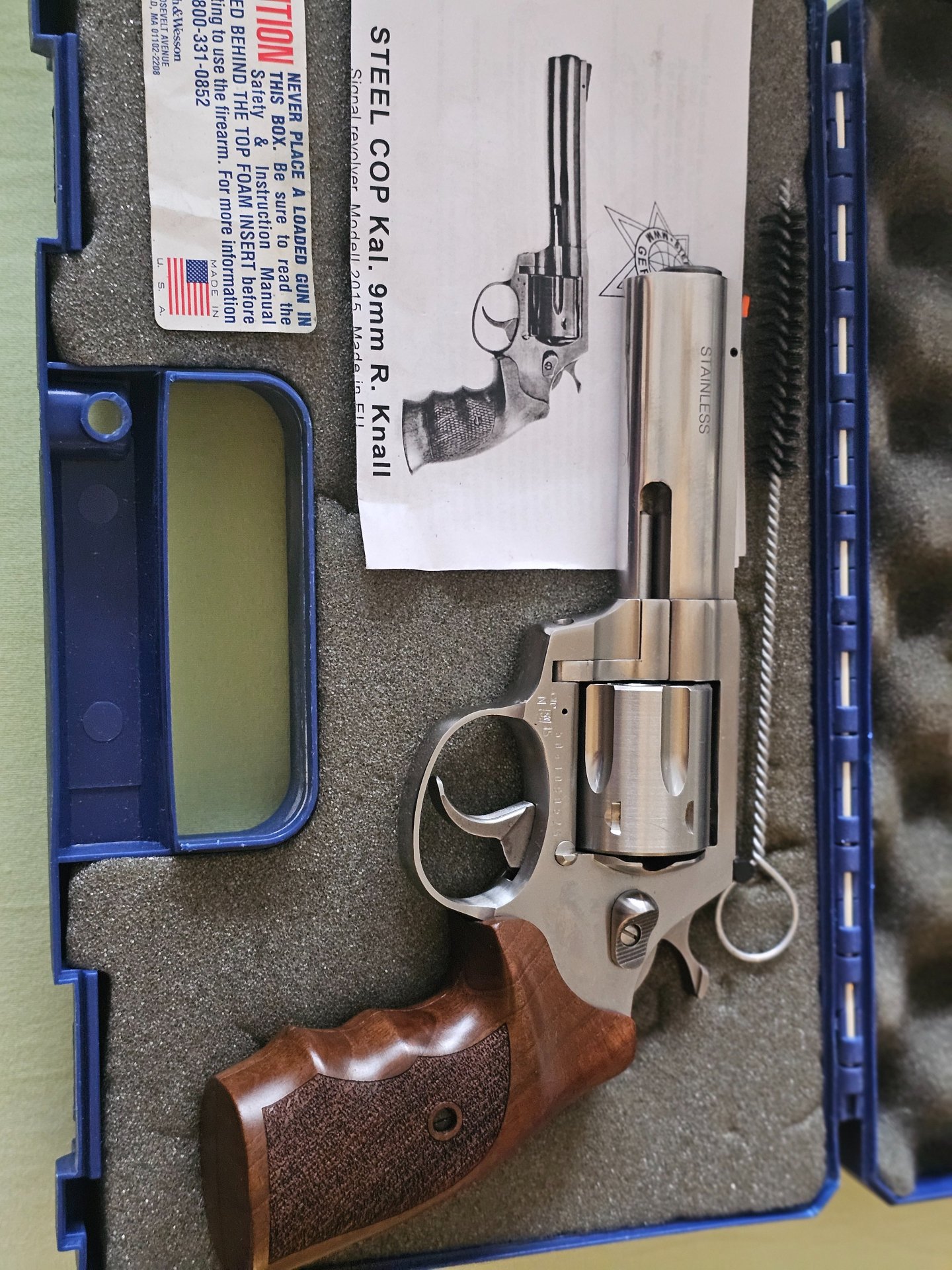 MWM Revolver Steel Cop 4 Zoll – Bild 1