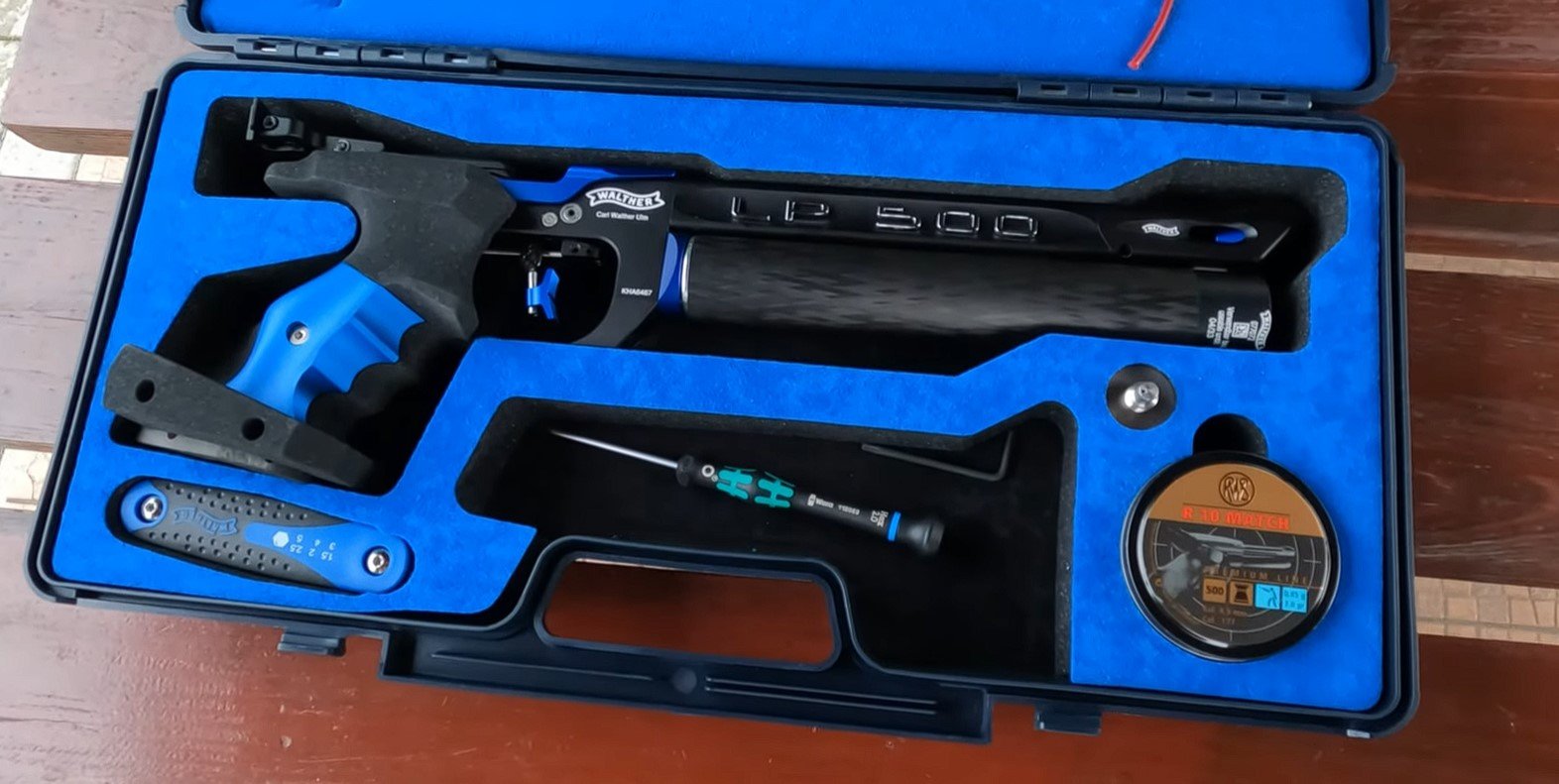 Walther LP500 Meister Manufaktur Blue – Bild 1