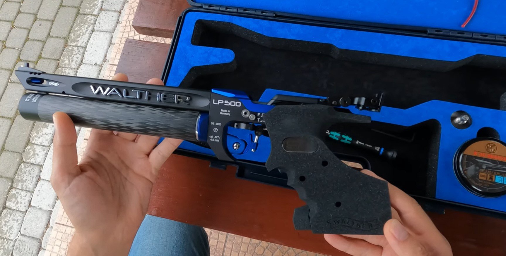 Walther LP500 Meister Manufaktur Blue – Bild 2