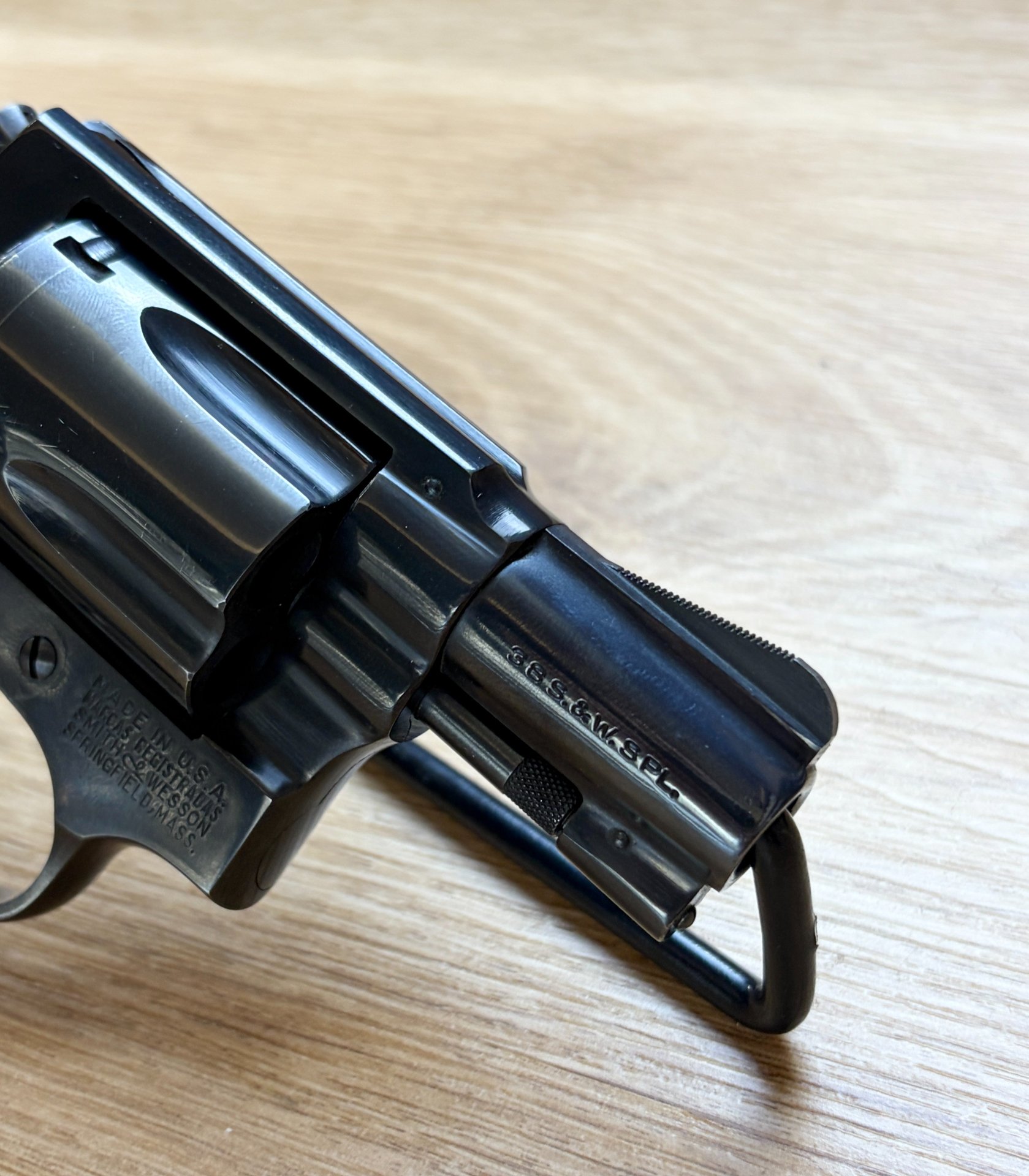 Smith & Wesson Revolver Kaliber 38Spec. Model 36 TOP ZUSTAND – Bild 2