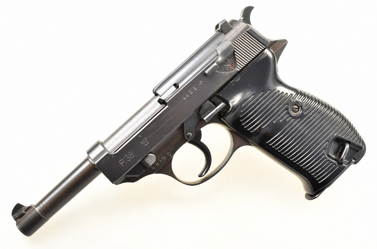 WK II Nrgl. Pistole P.38 aus MAUSER Fertigung " byf 43 " im Kaliber 9mm Luger – Bild 1