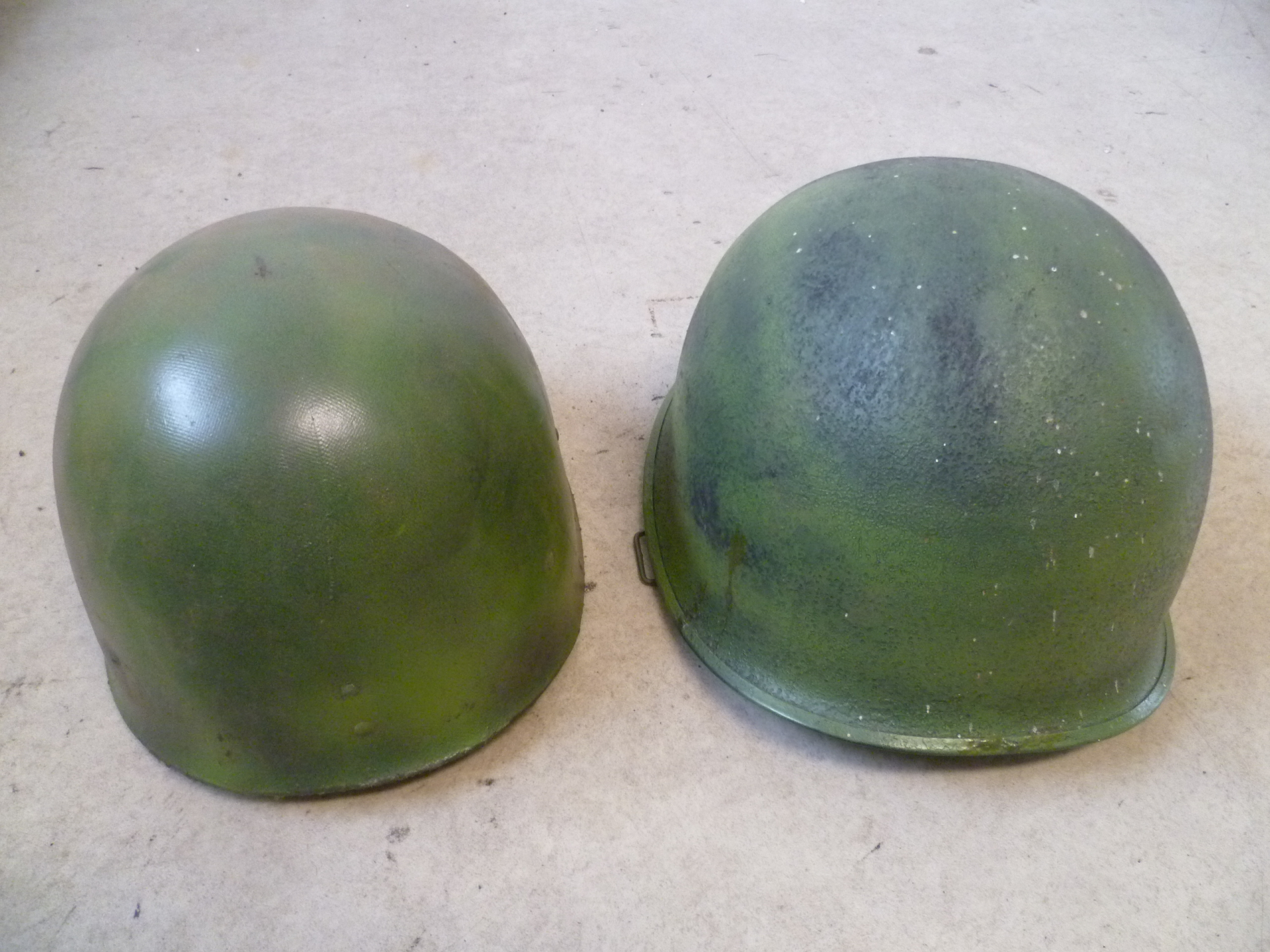US Stahlhelm M1 mit Innenhelm tarnfarbe – Bild 5