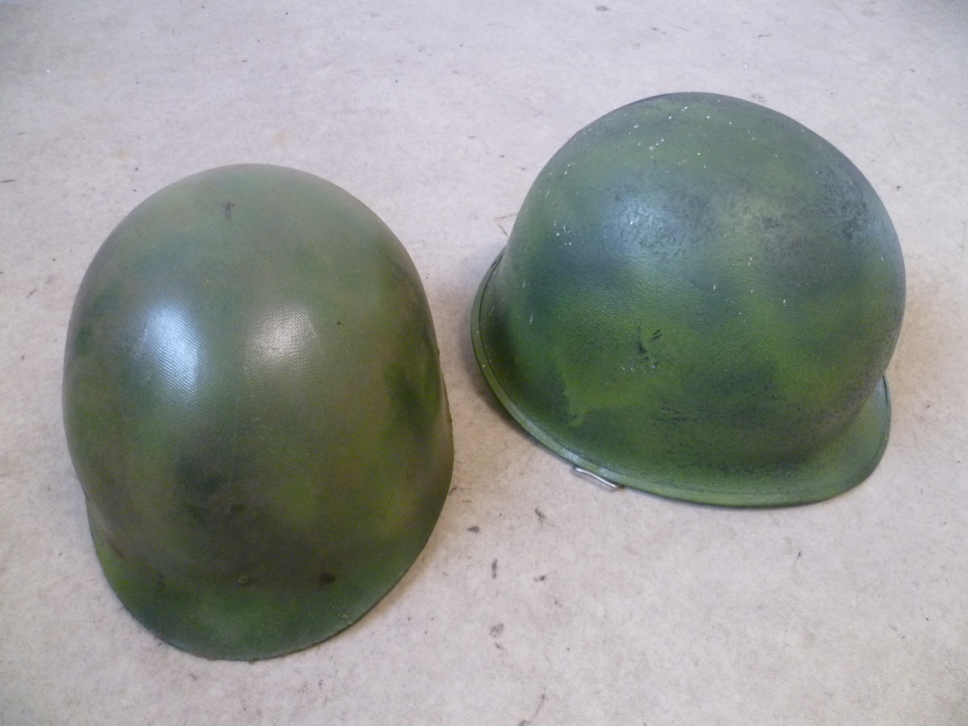 US Stahlhelm M1 mit Innenhelm tarnfarbe – Bild 4