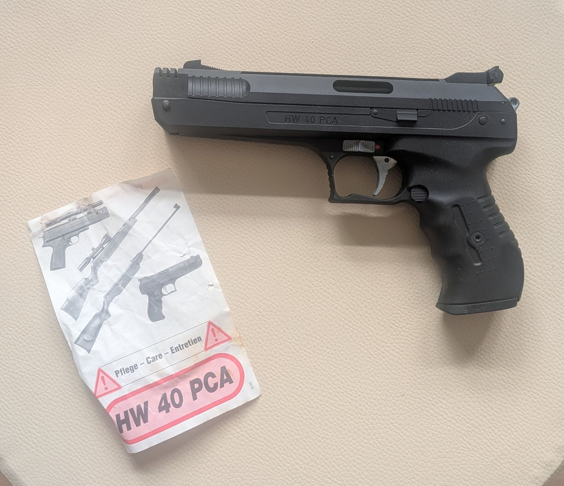 Weihrauch Sport Luftpistole HW 40 PCA – Bild 3