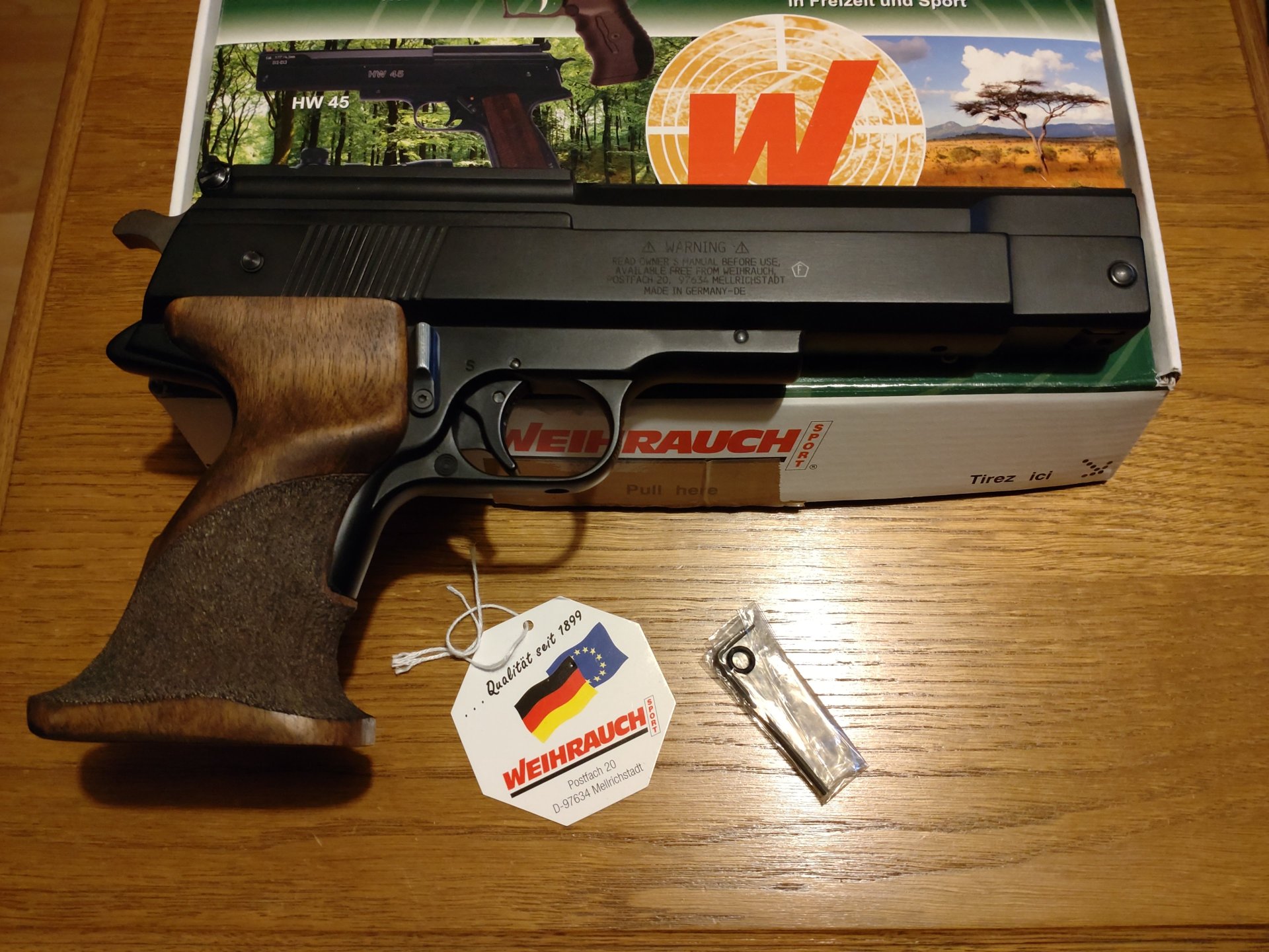 HW 75 Luftpistole , Weihrauch – Bild 2