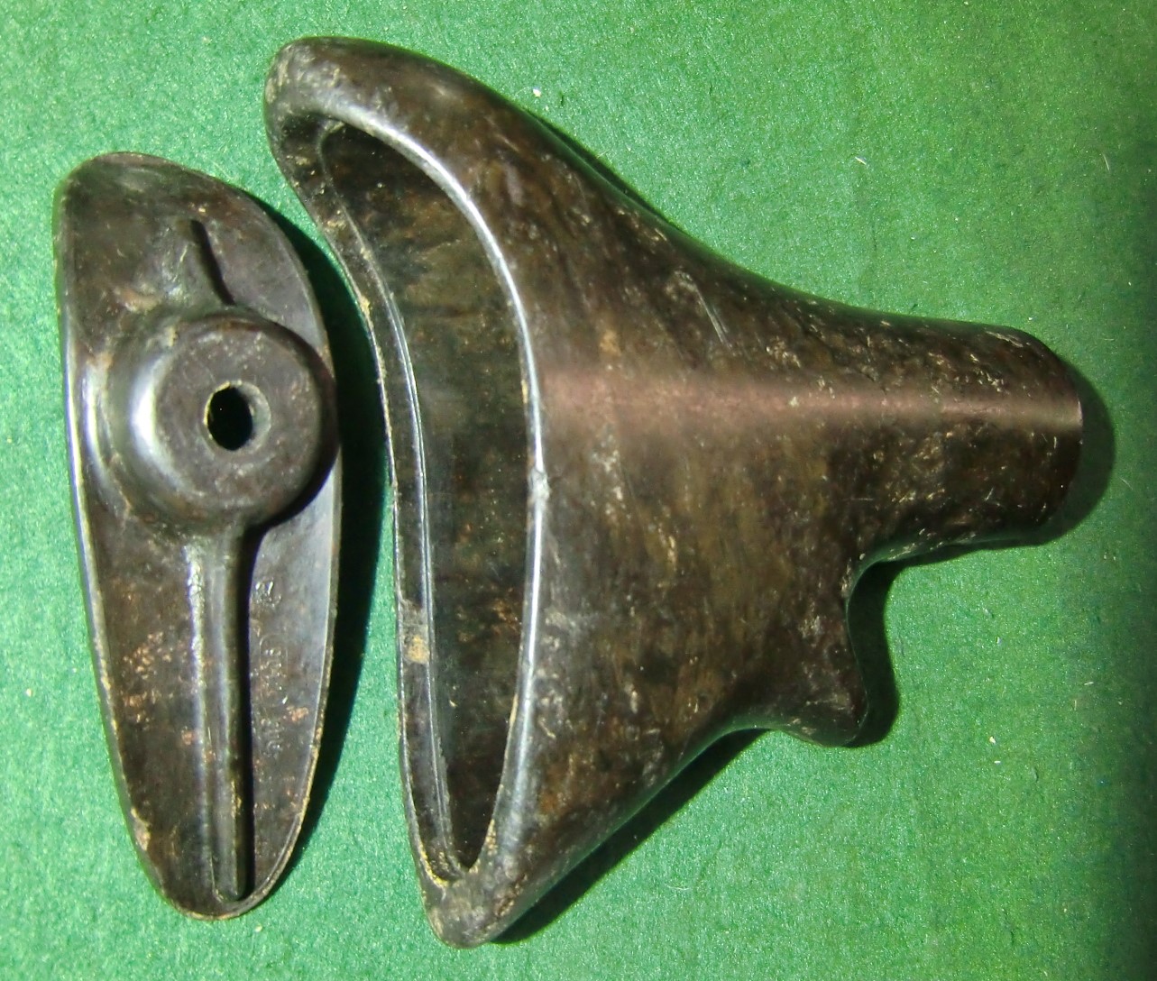 WKII Hinterschaft MG34 Bakelit mit Hersteller ehe H.Römmler AG Spremberg – Bild 3
