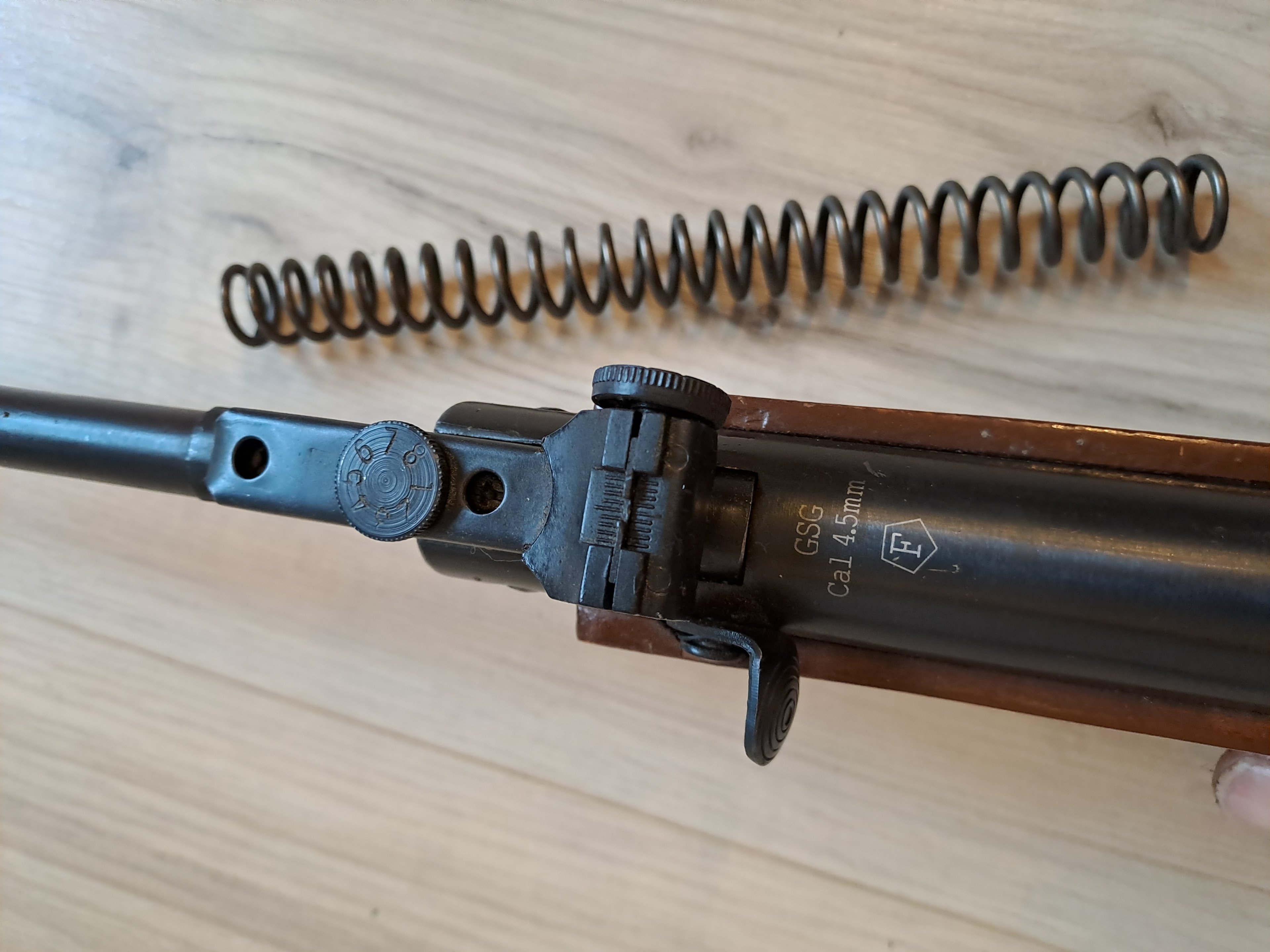 Luftgewehr GSG cal. 4,5mm mit ersatz Feder! (Defekt) – Bild 3