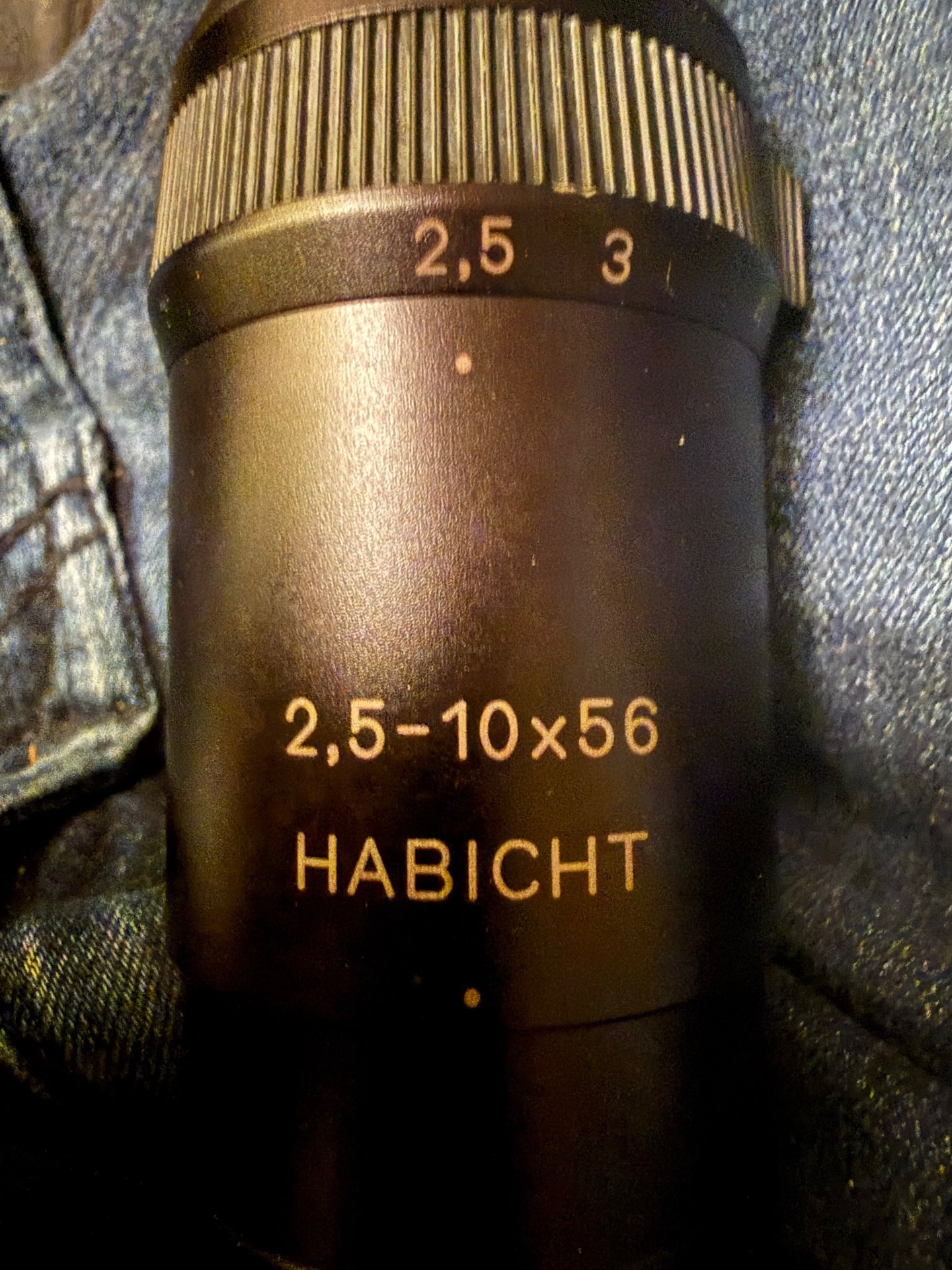 Swarovski Habicht 2,5-10x56 mit Leuchtpunkt (BE4) inkl. EAW / ERA Schwenkmontage - Top-Zustand! – Bild 4