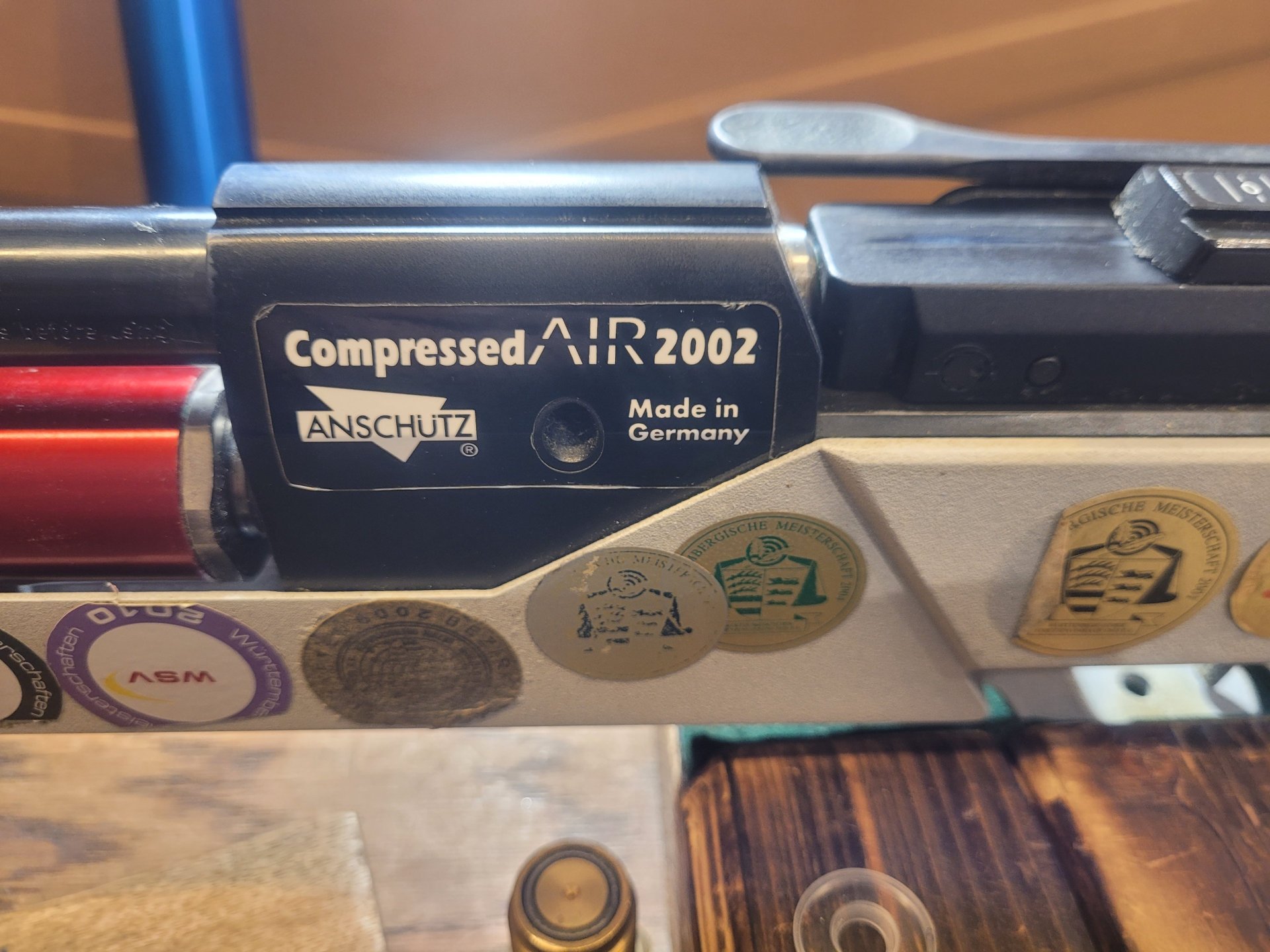 Anschütz Lufgtgewehr AIR 2002 Alu Auflage Koffer – Bild 2