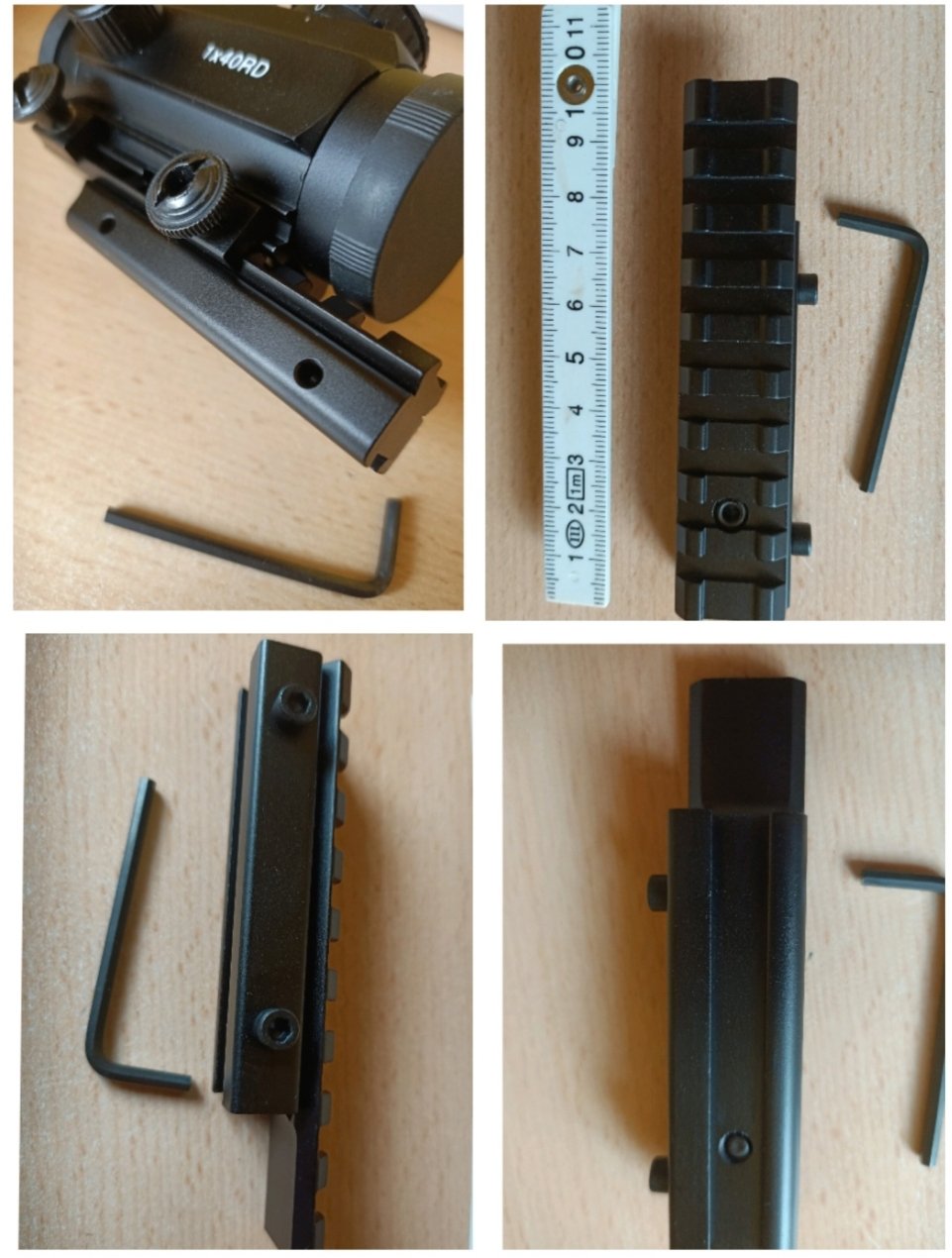 Picatini Adapter Montage von 11mm auf 21mm – Bild 2