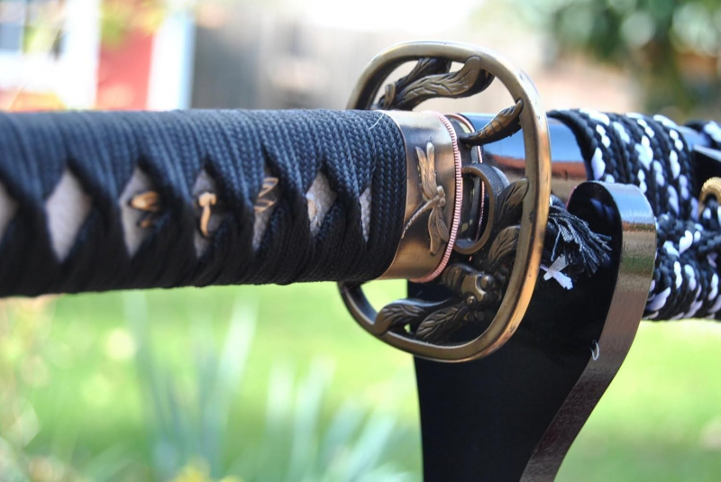 Handgeschmiedete Oriole Katana Schwert – Bild 1