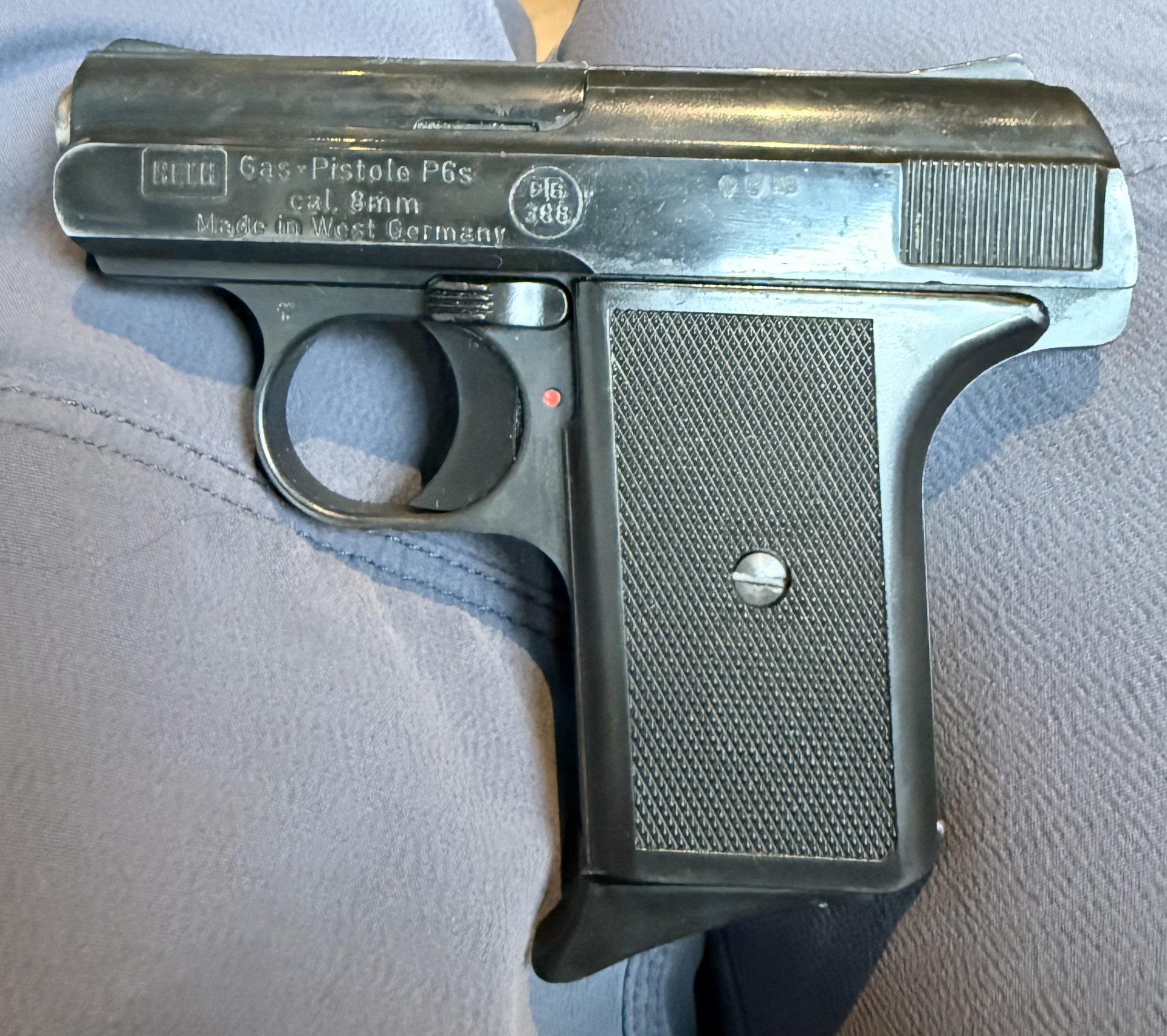 Pistole Reck Mod. P6s 8mm Platz PTB388 – Bild 2