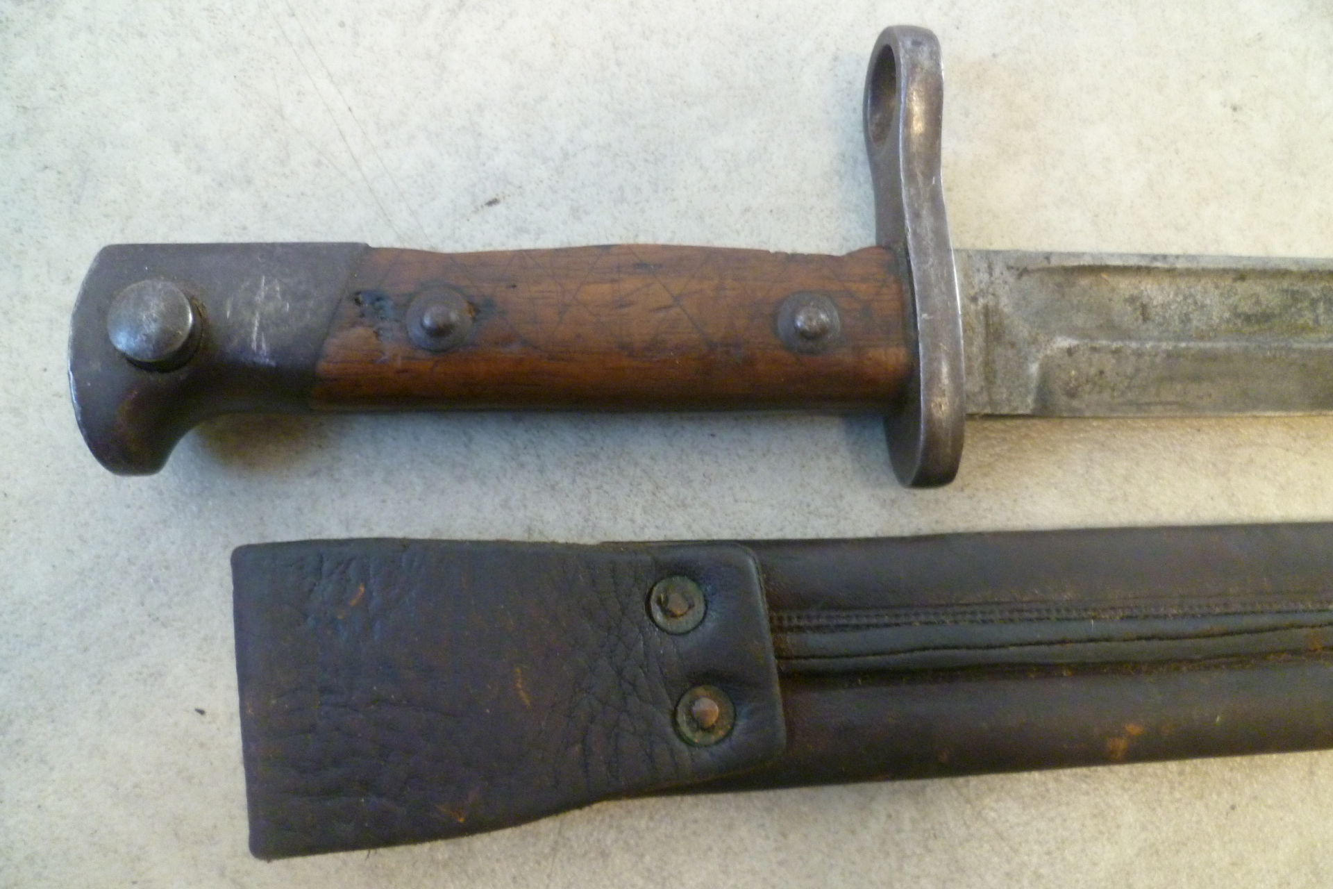Bajonett Spanien M1893 Simson & Co Suhl – Bild 3