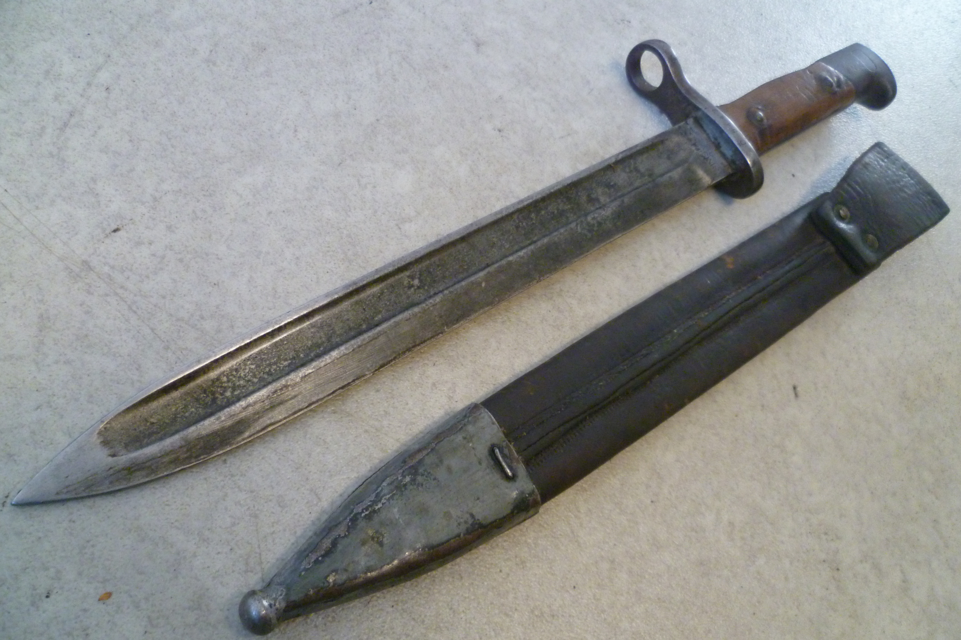 Bajonett Spanien M1893 Simson & Co Suhl – Bild 5