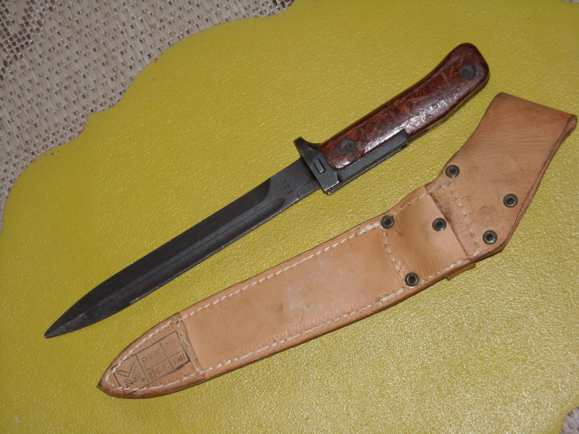 Bajonett f. tschechisches Sturmgewehr VZ 58 – Bild 3