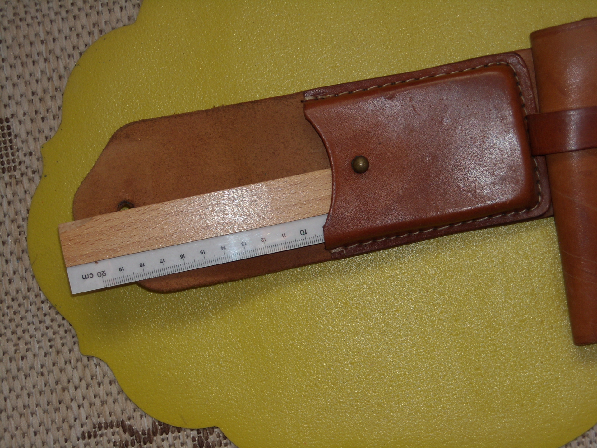 Argentinisches Lederholster für Ballester Molina – Bild 3