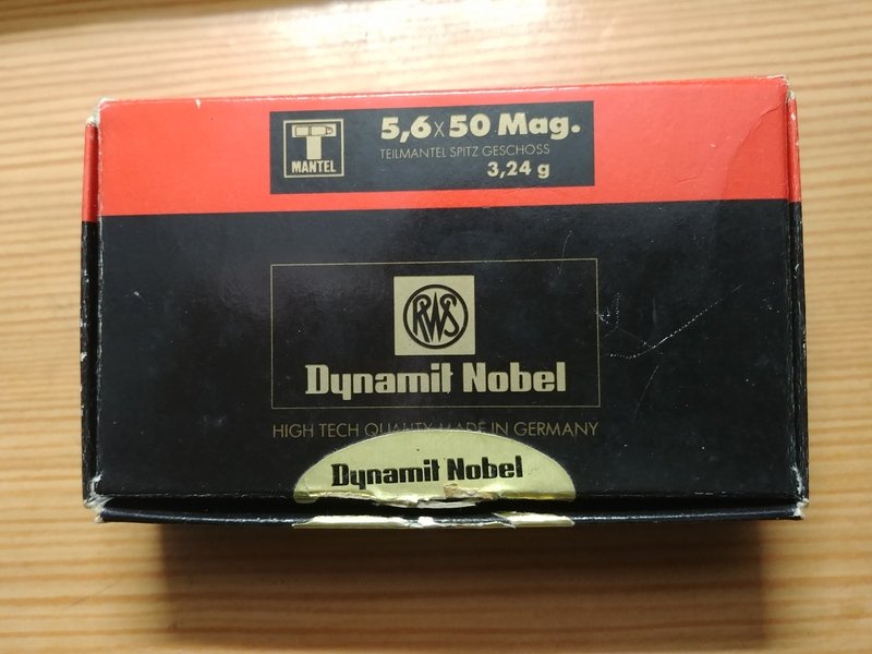 Patronen: 43 Stck. 5,6 x 50 R Mag - 3,24 g – Bild 2