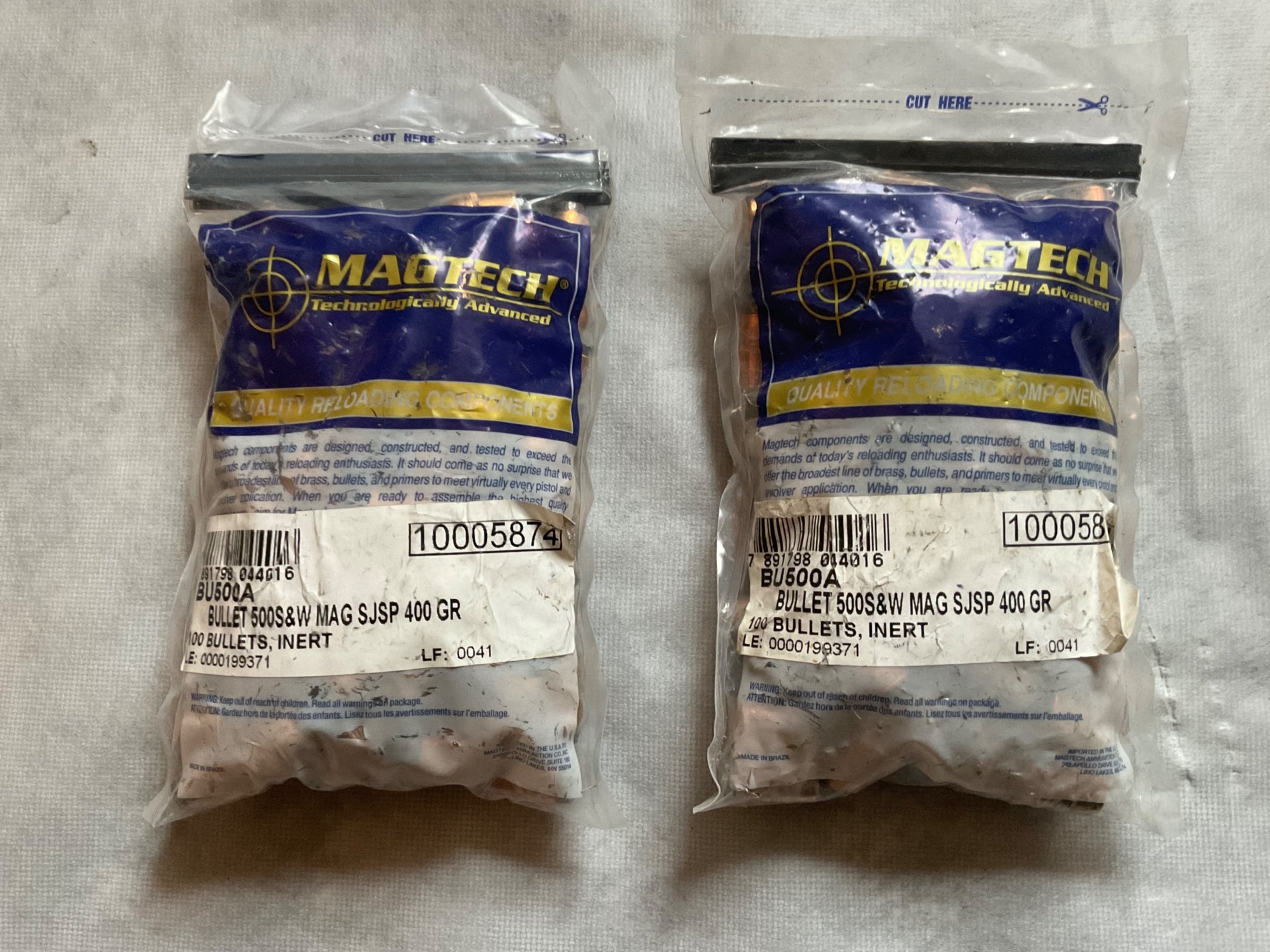 Geschosse 500 s&w Mag. 400 gr – Bild 1