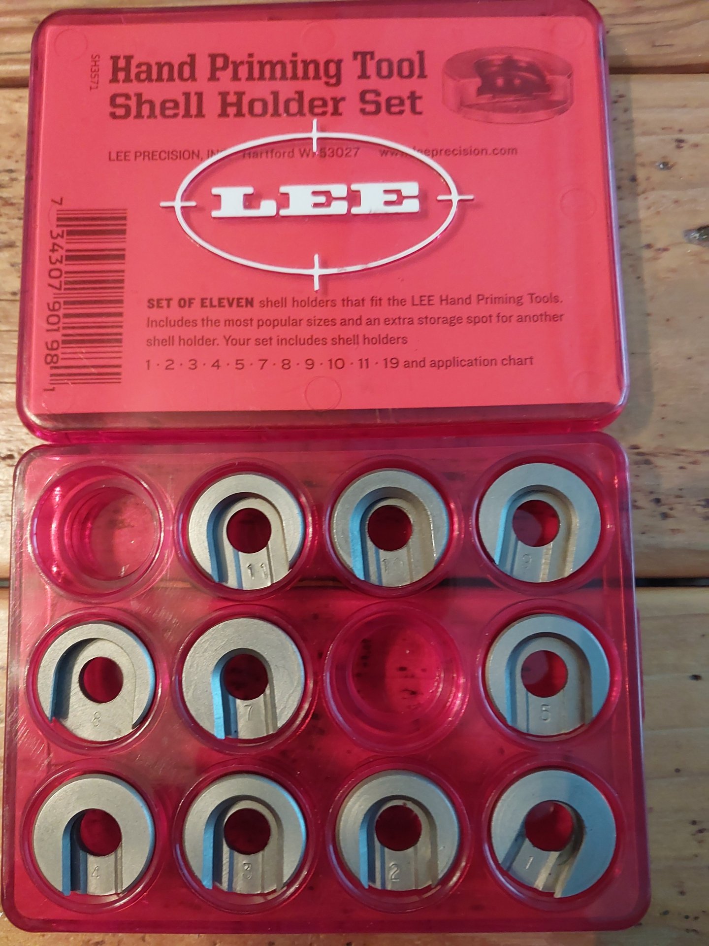Lee Hülsenhalter Set 10 Halter – Bild 1