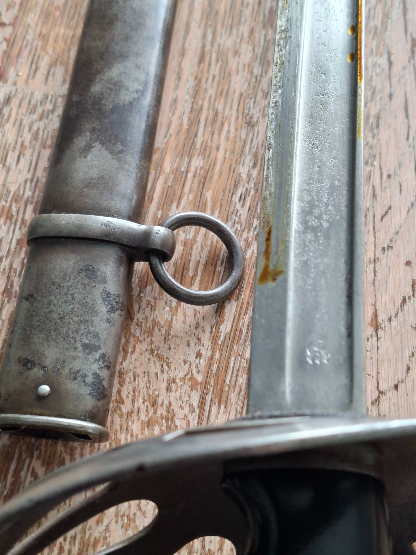 Kavallerie Säbel Frankreich Modell 1890 für Chile – Bild 2