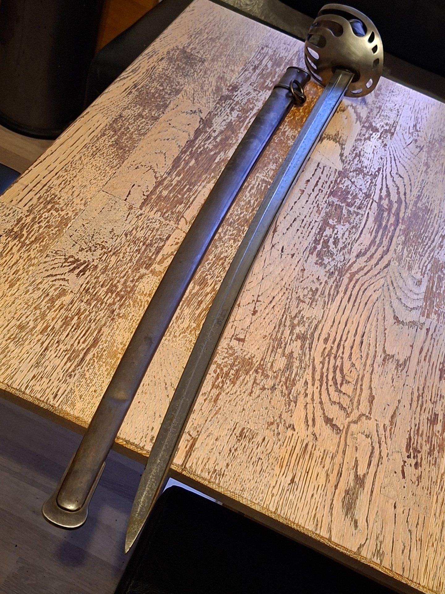 Kavallerie Säbel Frankreich Modell 1890 für Chile – Bild 6