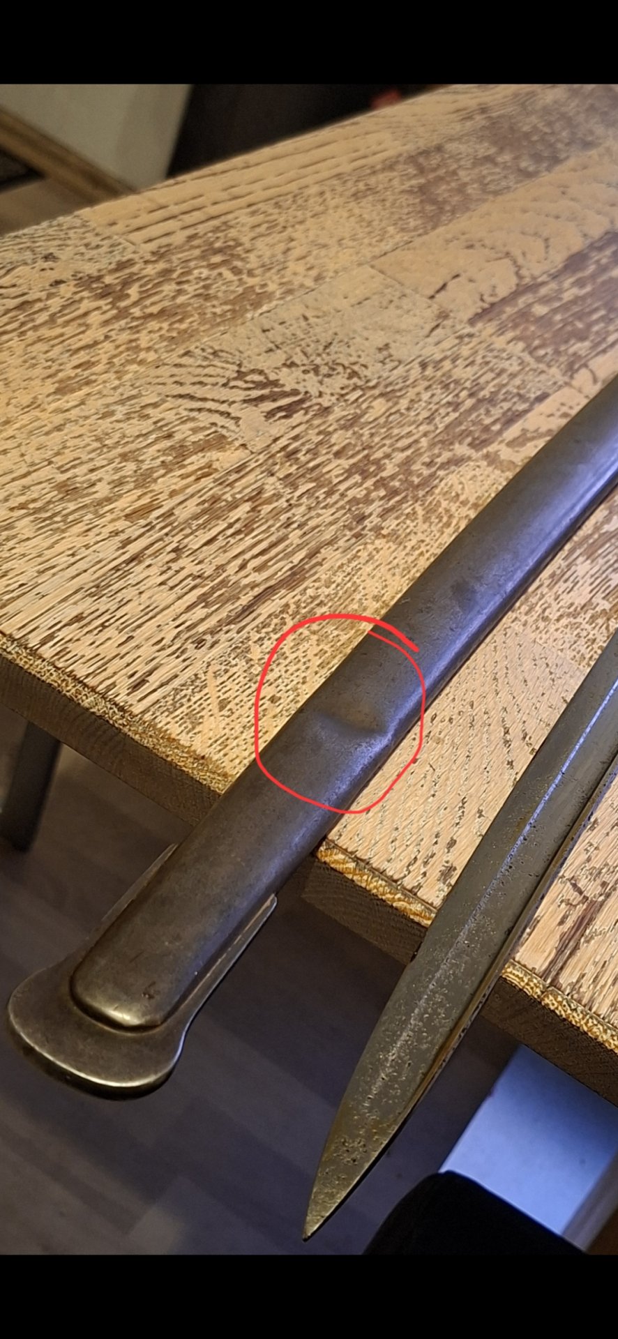 Kavallerie Säbel Frankreich Modell 1890 für Chile – Bild 1