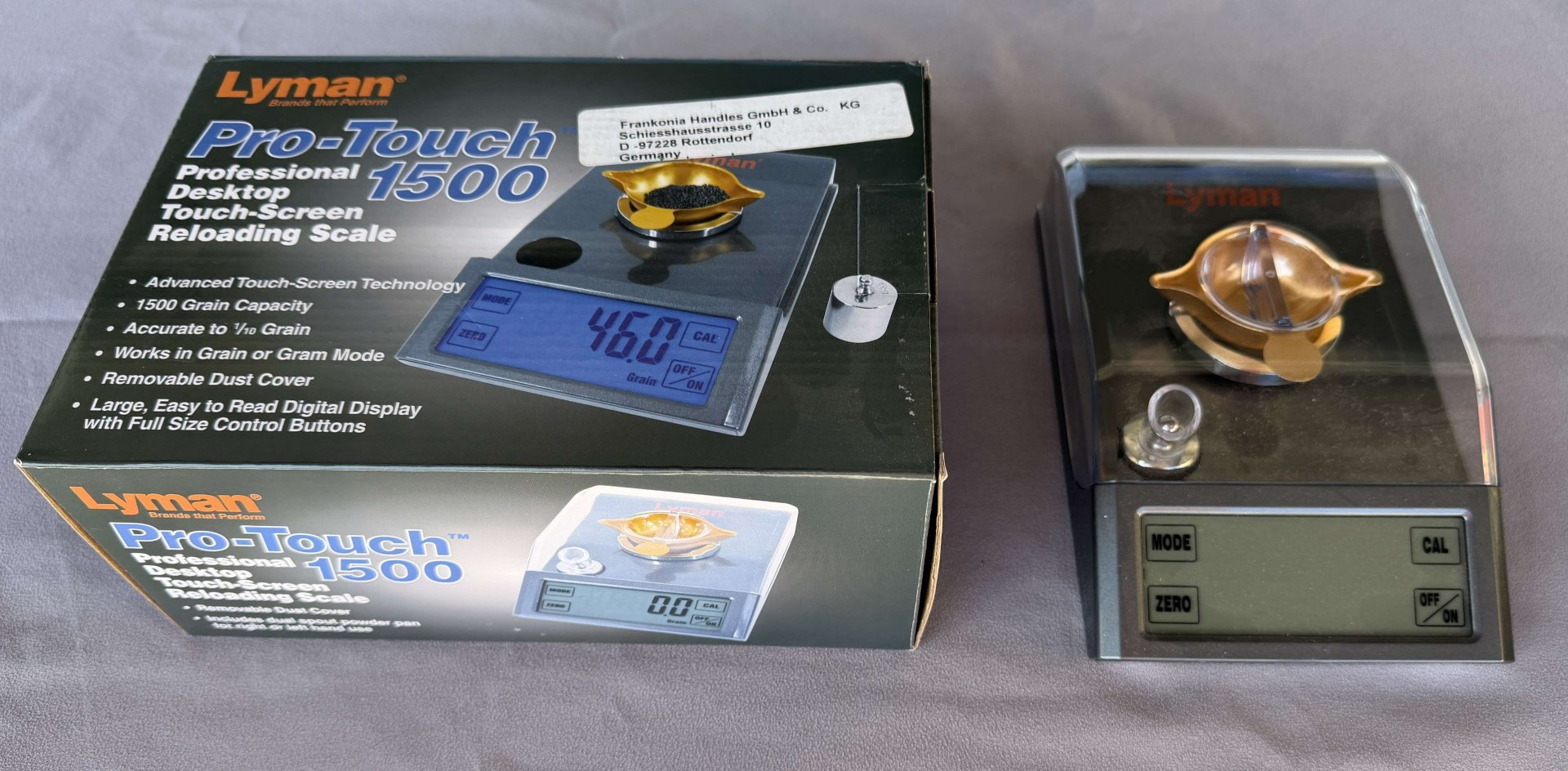 Lyman Pulverwaage Pro Touch 1500 – Bild 1