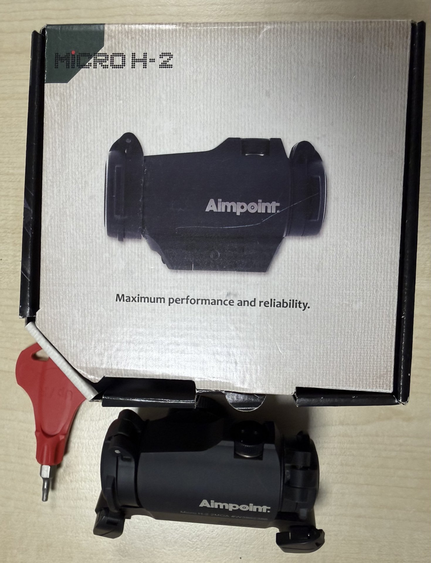 Aimpoint Micro H-2 mit Blasermontage – Bild 1