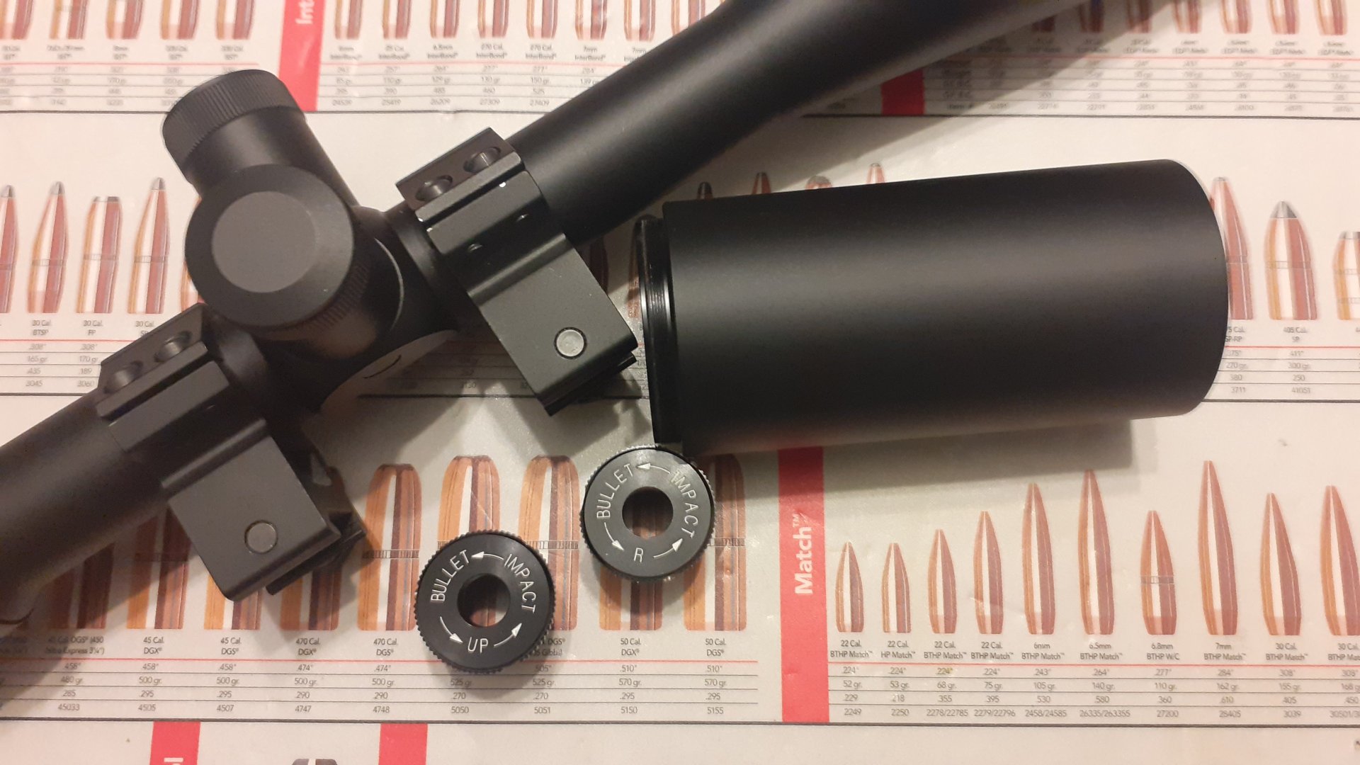 Leupold-Zielfernrohr-VX3-6,5-20x40 EFR Spezialumbau auf True Mildot Absehen – Bild 4