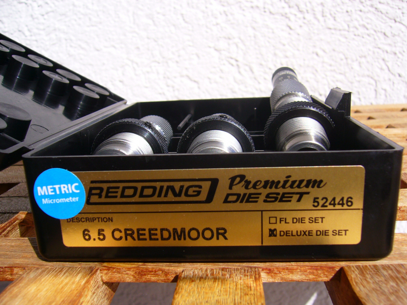 Redding Premium Matrizensatz, 6,5 Creedmoor, metrisch mit Necksizer. Die NEUHEIT! – Bild 1
