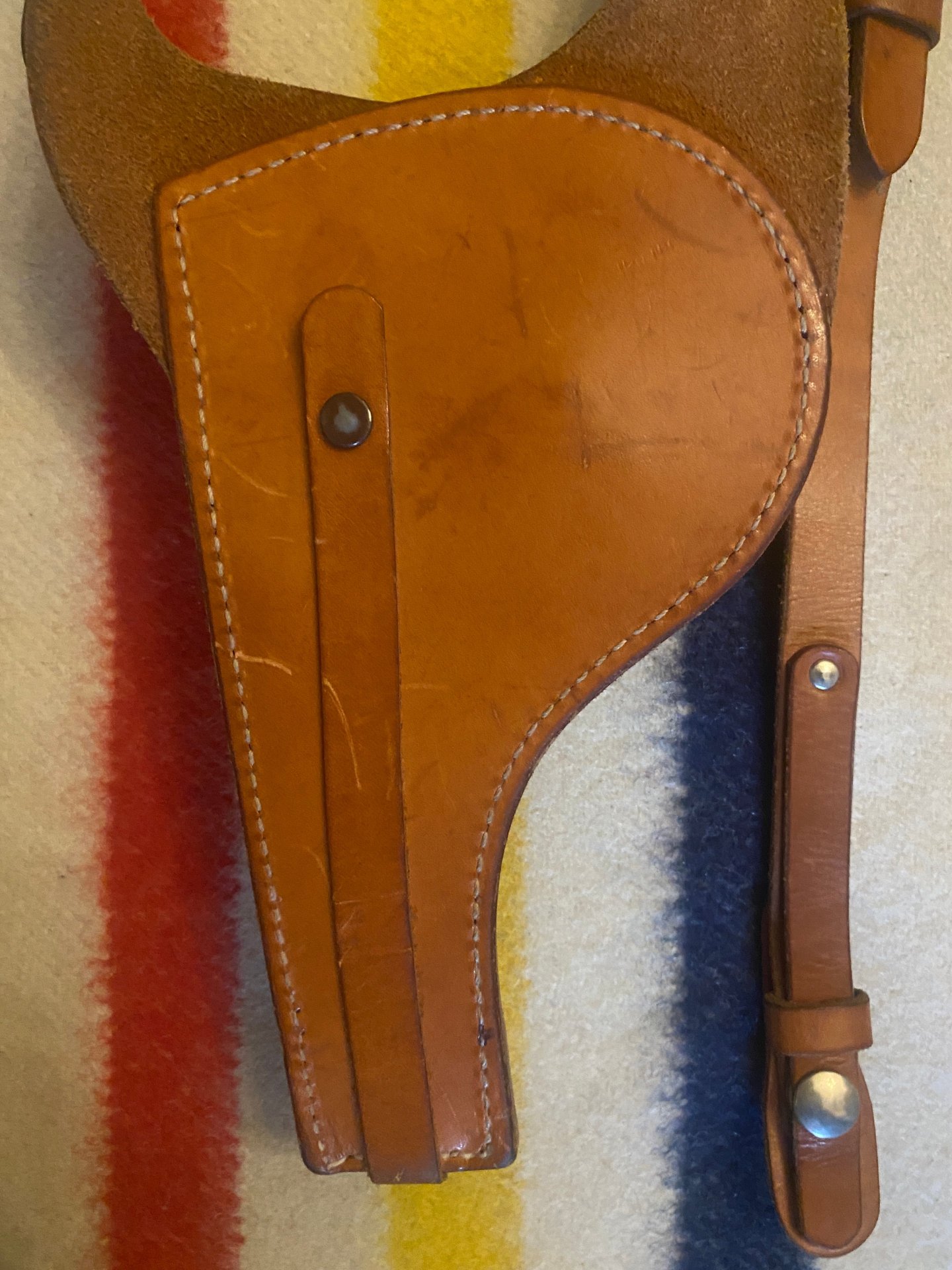 Schulterholster ( Skelett) von der El Paso Saddlery El Paso TX. – Bild 3