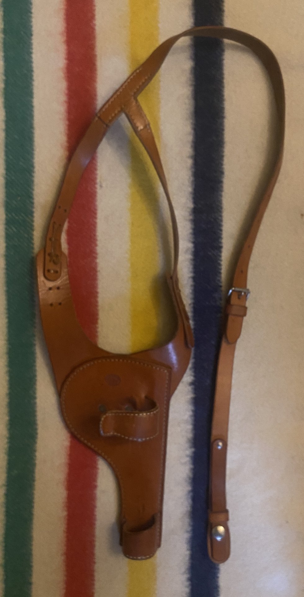 Schulterholster ( Skelett) von der El Paso Saddlery El Paso TX. – Bild 1