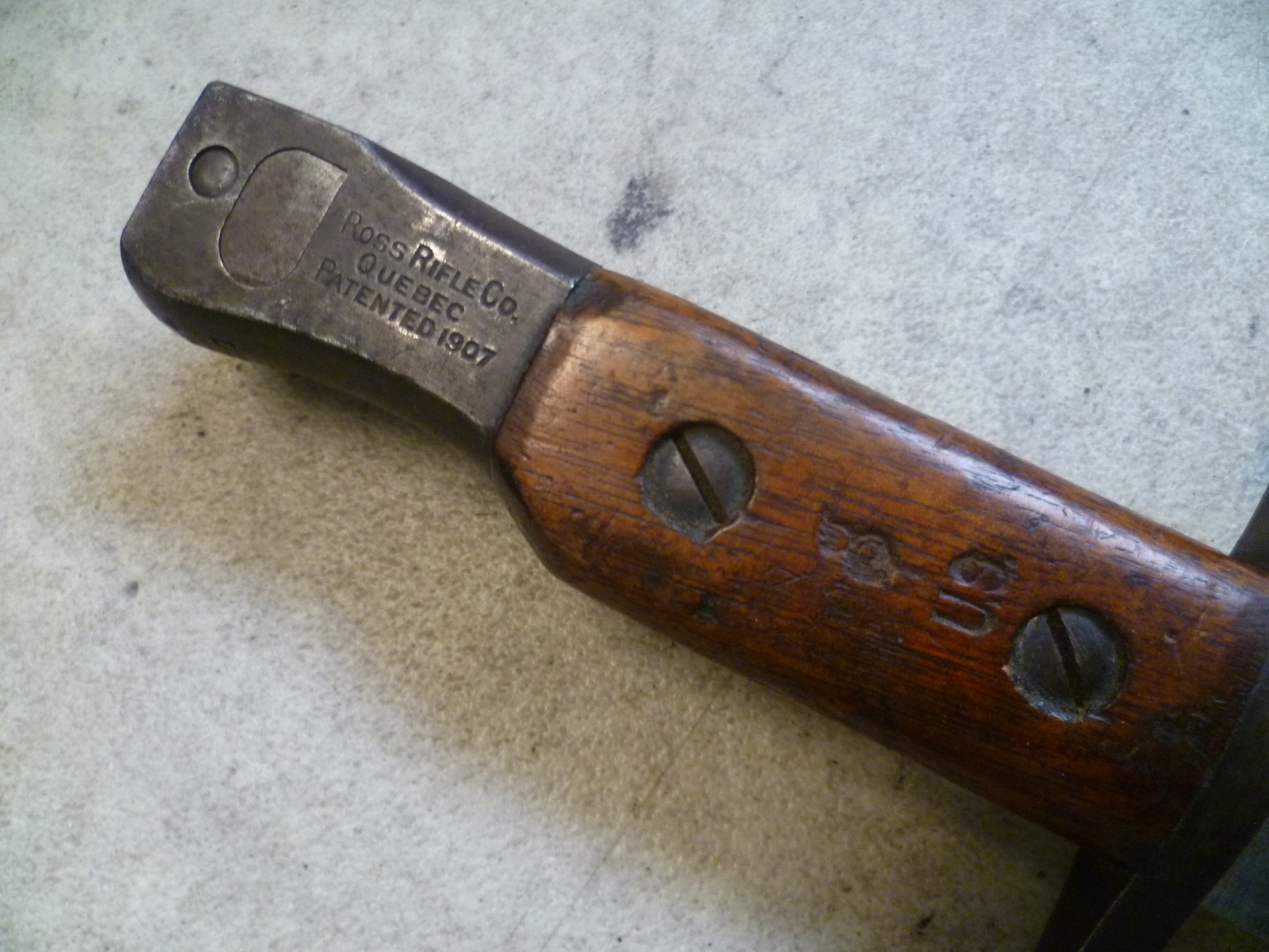 Bajonett Kanada M1907 Ross Rifle & Co – Bild 2