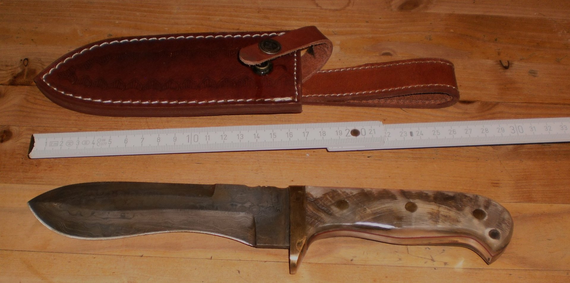 Schweres Danaszenermesser Handarbeit – Bild 1
