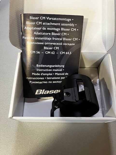 Blaser Vorsatzmontage CM 56 kompatibel mit Flip-Cover - Abdeckung fehlt – Bild 2
