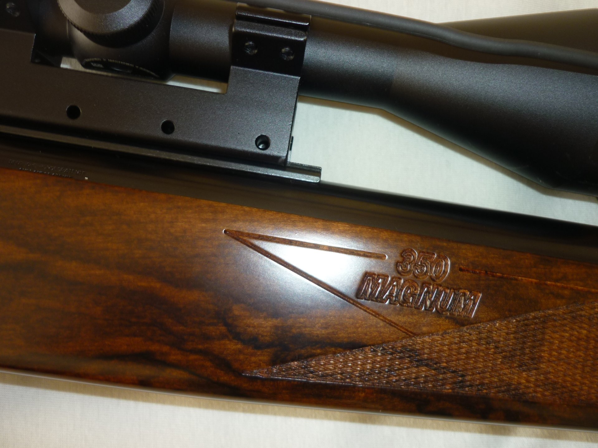 Diana 350 Magnum Edition Luftgewehr Leupold Zielfernrohr VX3 4,5-14x50 – Bild 3