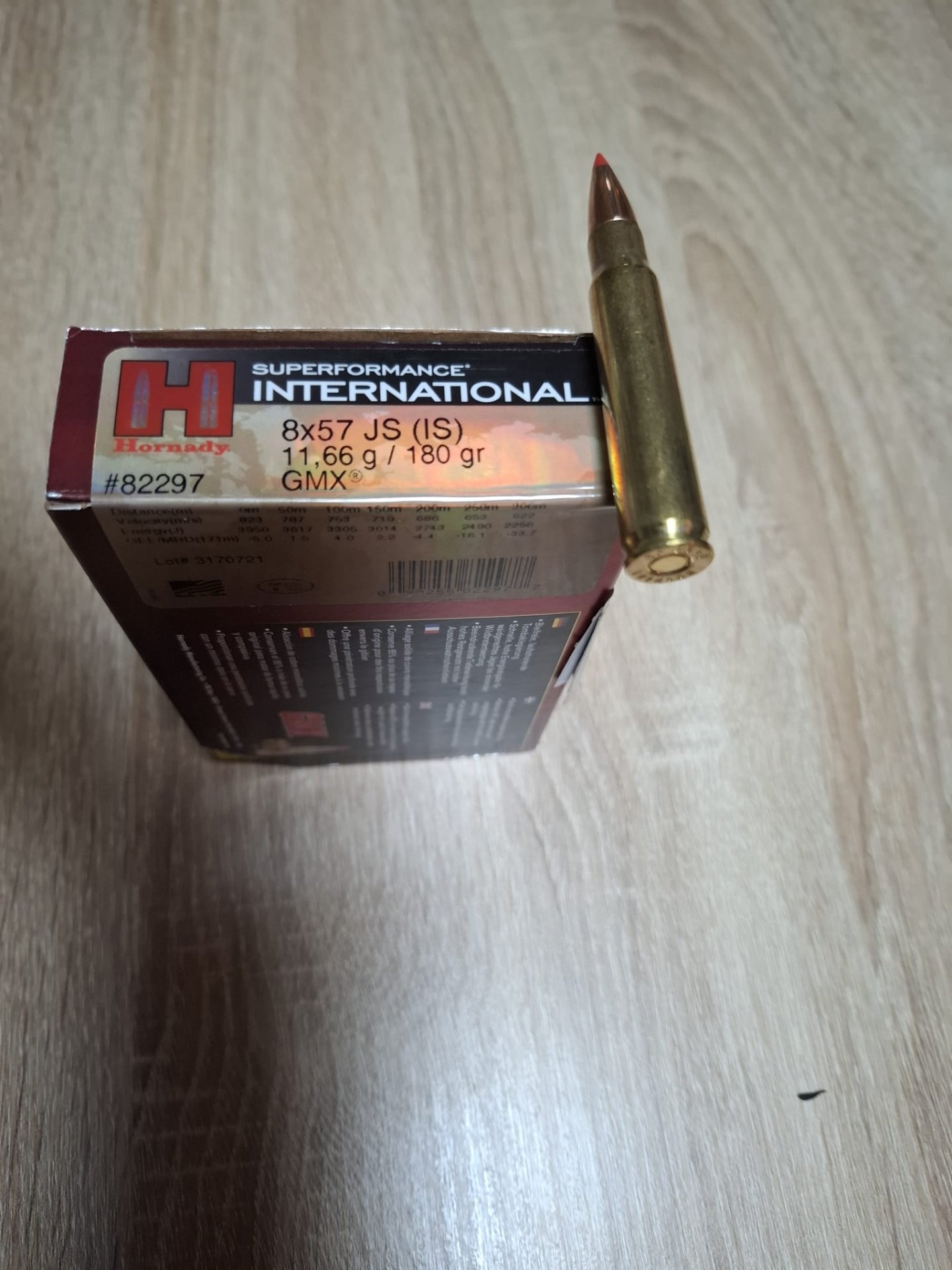 Hornady 8x57 IS SPFI GMX 11,7g/180grs. – Bild 1