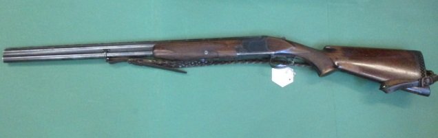 Bockdoppelflinte FN B 26 , Kal. 12/70 , keine Suhler – Bild 1