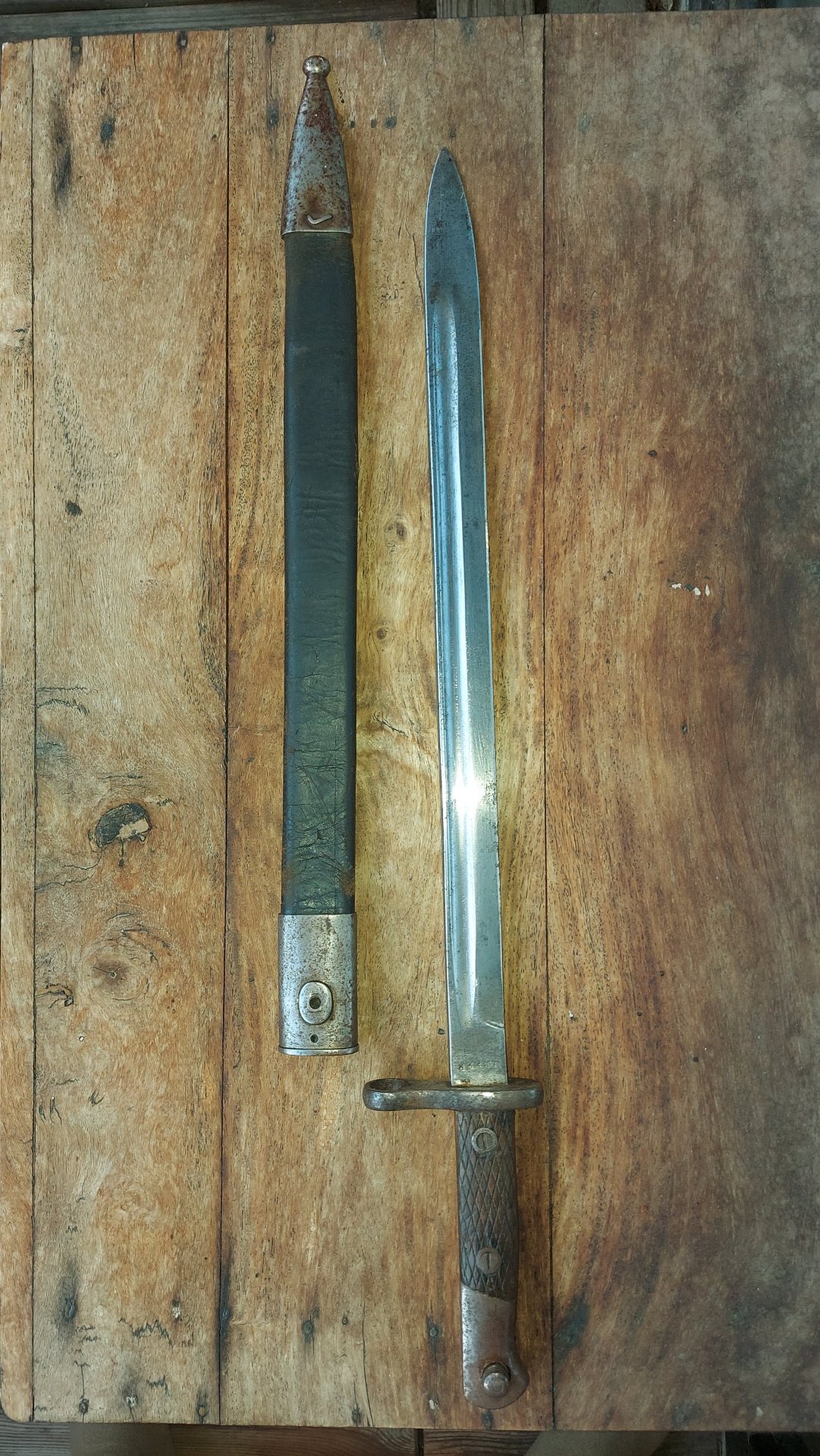 Artillerie Bajonett 1893 1913 Spanien Bürgerkrieg Mauser – Bild 1