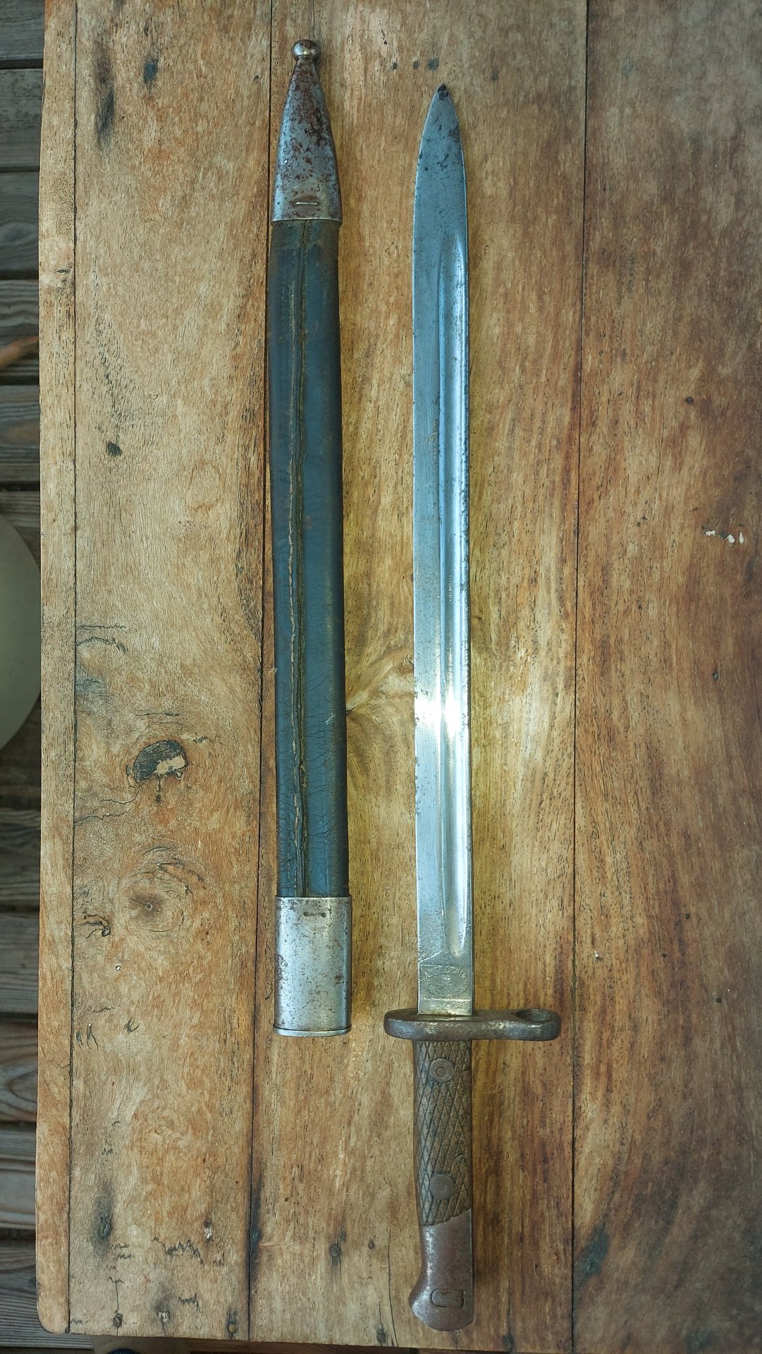 Artillerie Bajonett 1893 1913 Spanien Bürgerkrieg Mauser – Bild 2