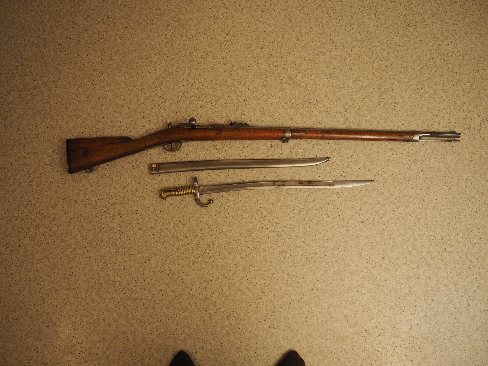 Chassepot Gewehr mit Bajonett – Bild 5