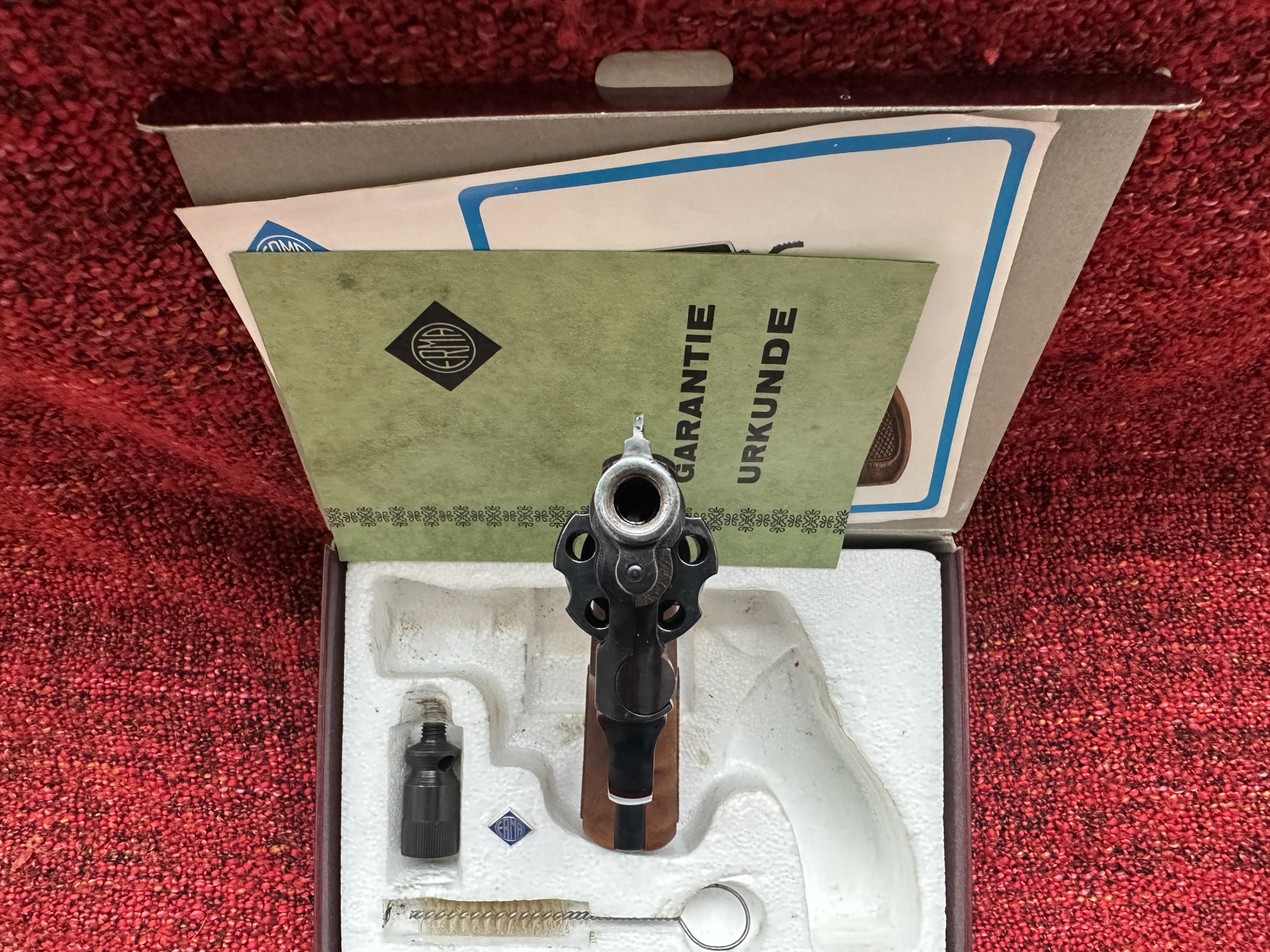 ==>Bester Revolver für Verteidigung ERMA EGR66-9mm viel Stahl minimal verbaut wie damals erlaubt !!! – Bild 6