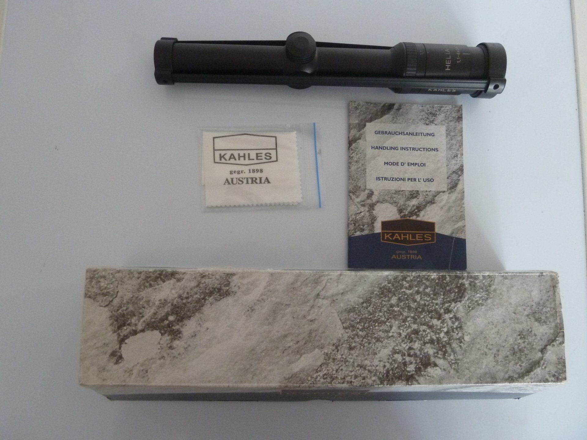 Kahles Helia C 1,1–4x24 L – Absehen 4A – sehr guter Zustand – Bild 1