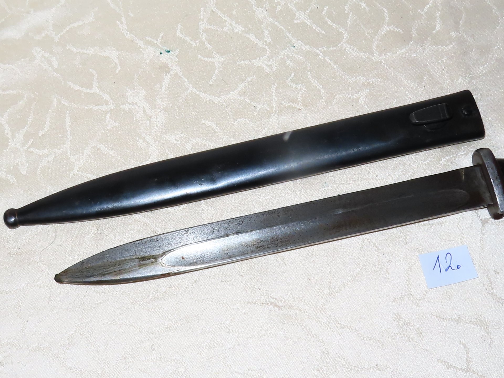 Bajonett Seitengewehr 84/98 Böntgen & Sabin Solingen , N12 – Bild 2