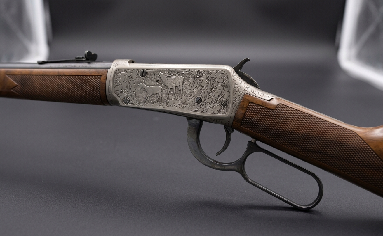Schaft einer Winchester 94 Sonderedition (Bicentennial) – Bild 3
