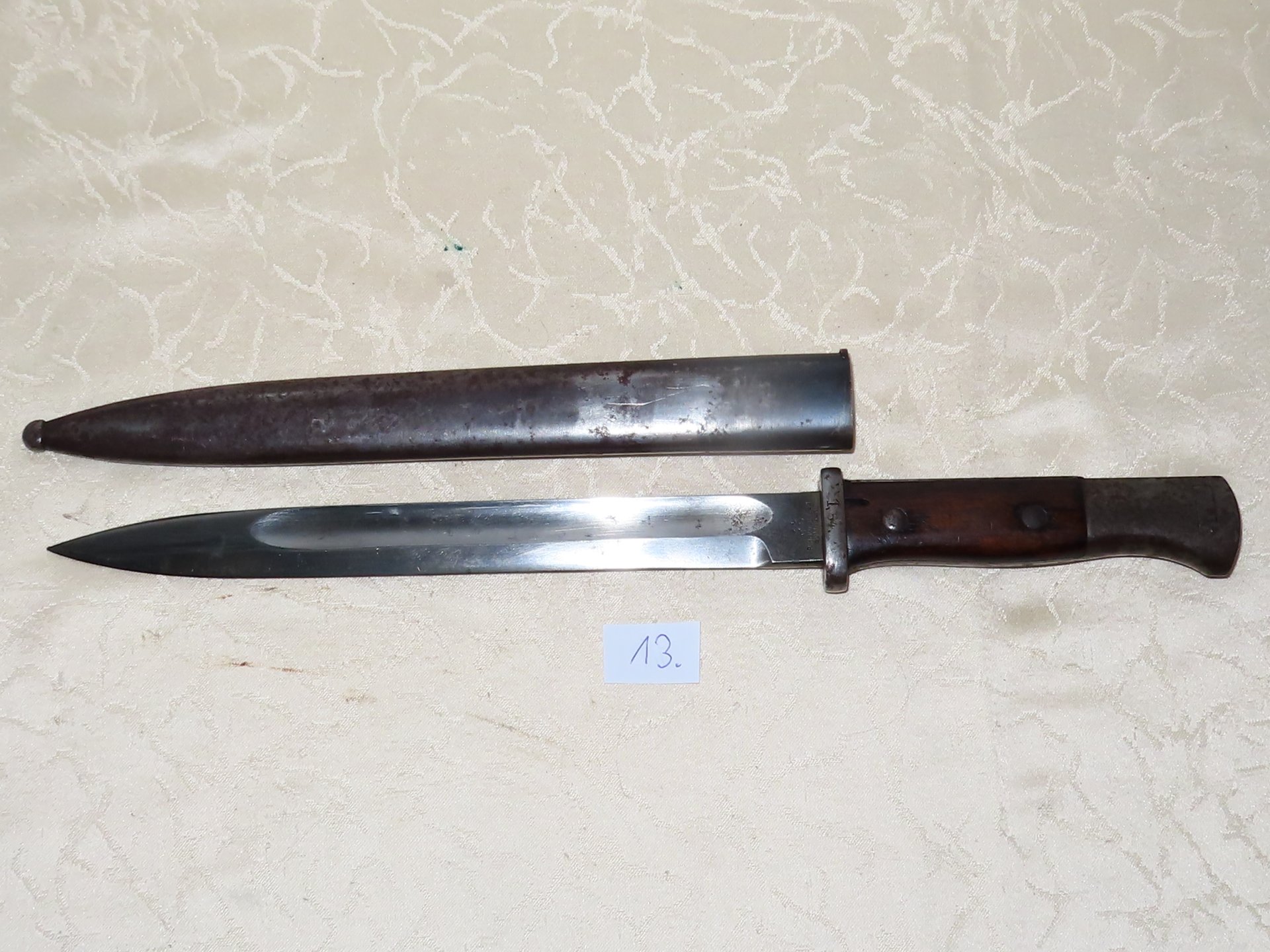 Bajonett Seitengewehr 84/98 Walter & Co Mülhausen in Th, N13 – Bild 1