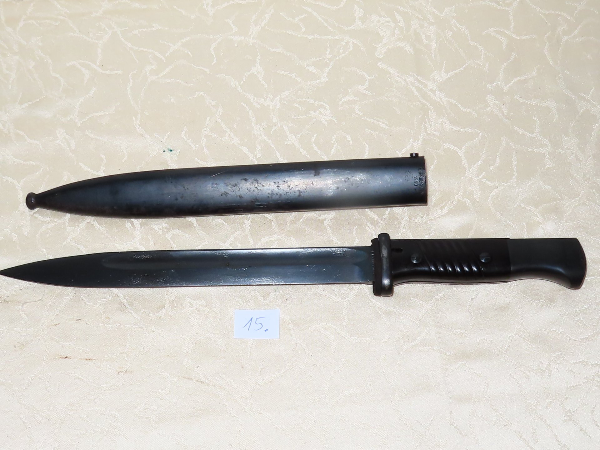 Bajonett K98 Hersteller F.Herder A.SN 1940- Sahnestück/Traumzustand , N15 – Bild 4
